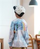 ELEMENT エレメント Tシャツ キッズ 長袖 ロンT タイダイ バックプリント BE026-061(WHT-130cm)