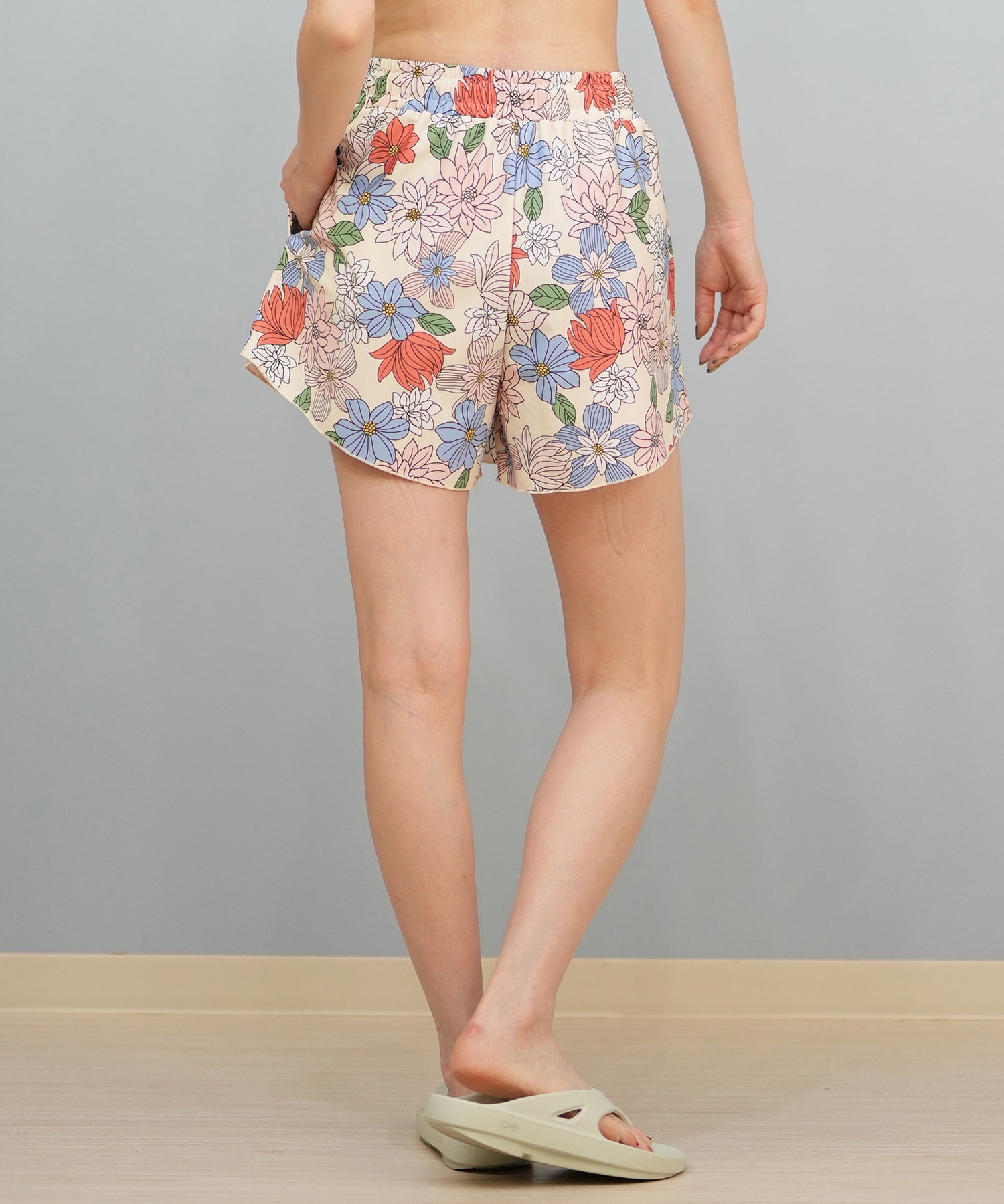 OP オーシャンパシフィック 水着 海パン トランクス レディース 花柄