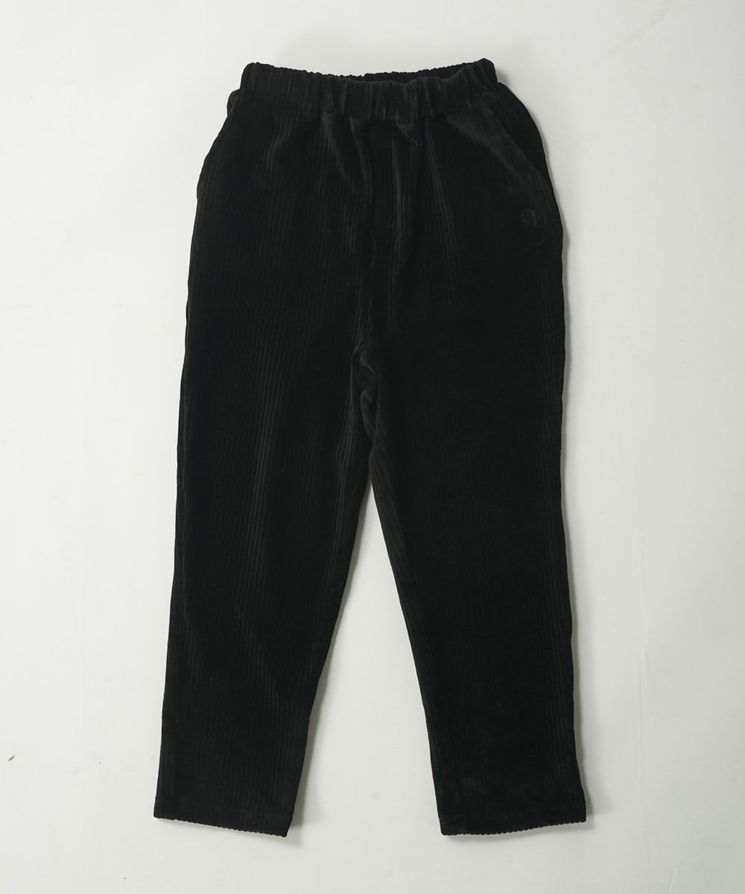 OP オーピー ロングパンツ キッズ ロンパン コーデュロイ ジェンダーレス カットコーデュロイボトム 584704-1(BLK-130cm)