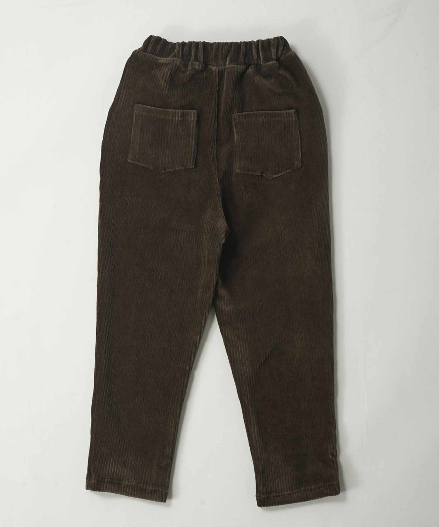 OP オーピー ロングパンツ キッズ ロンパン コーデュロイ ジェンダーレス カットコーデュロイボトム 584704-1(BLK-130cm)