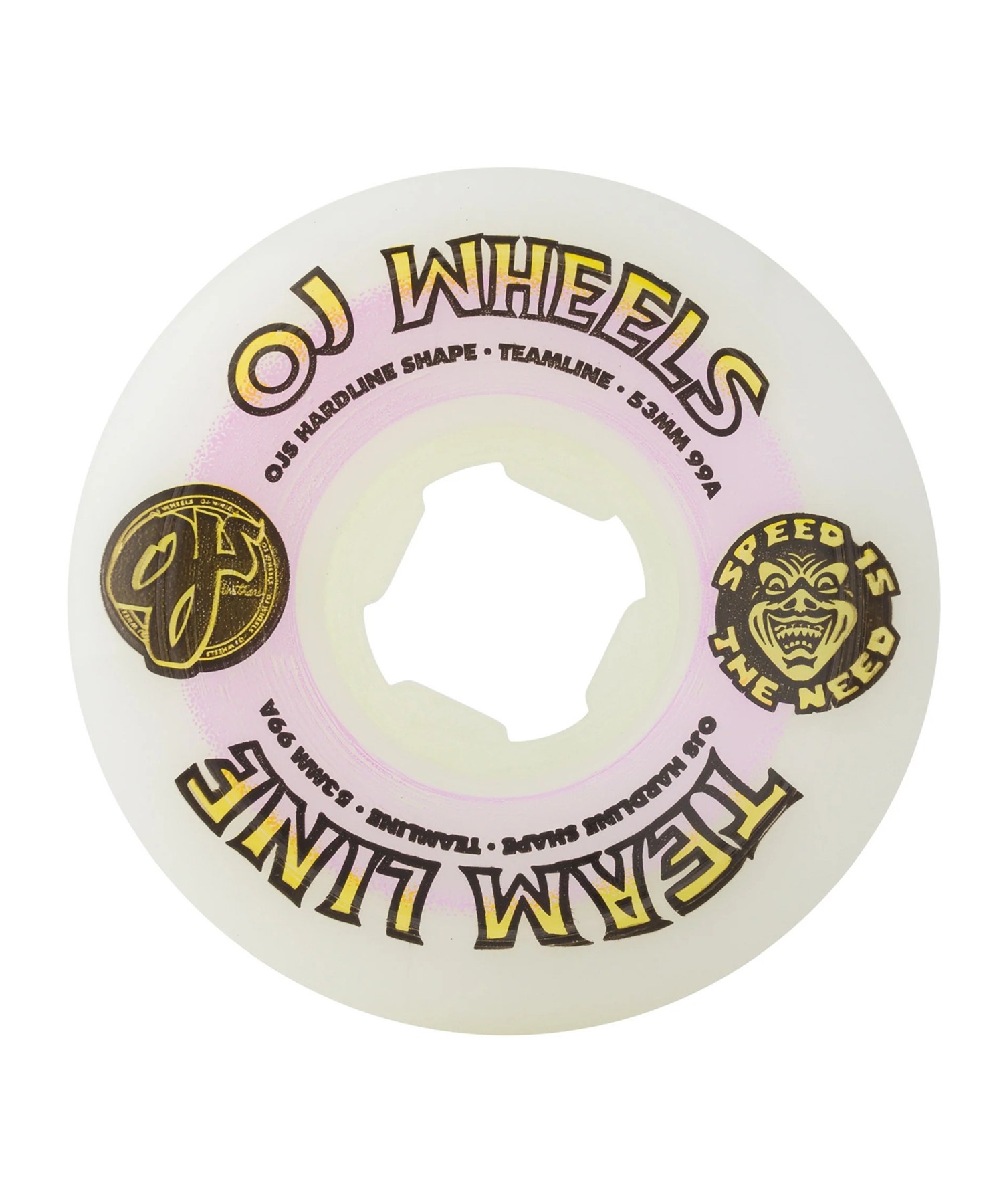 OJ WHEELS オージェーウィール スケートボード ウィール 53mm 99A TEAM
