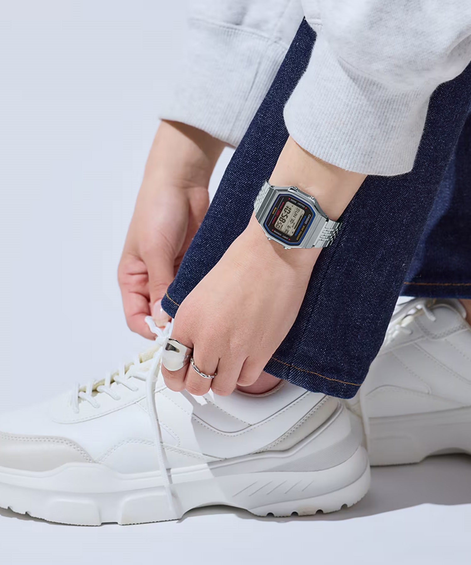 CASIO カシオ 腕時計 CASIO Collection STANDARD ABL-100WE-1AJF 時計