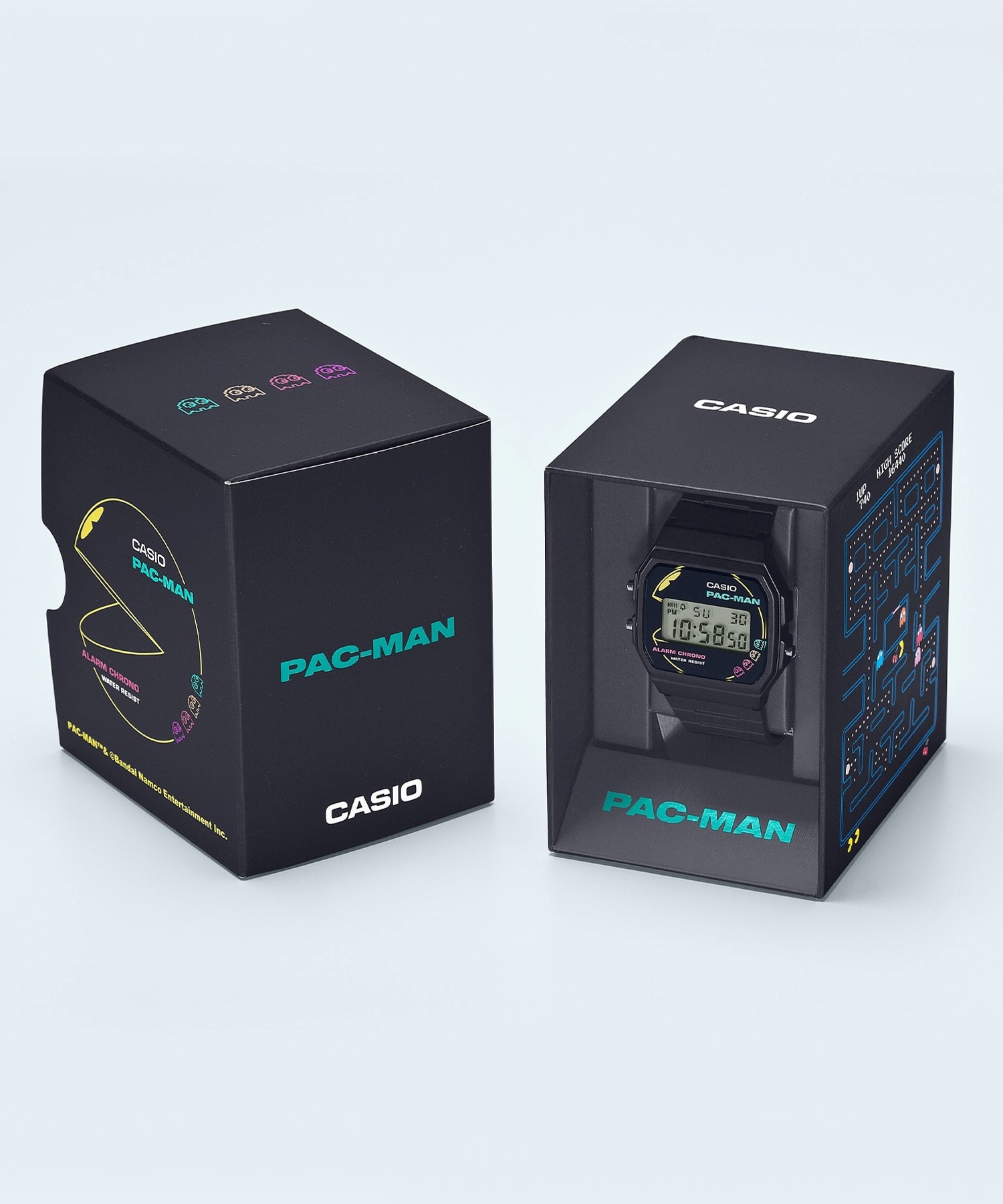 パックマン　時計　CASIO カシオ パックマン コラボ デジタル CASIO×「パックマン」のコラボレーションウォッチ4種が12月13日