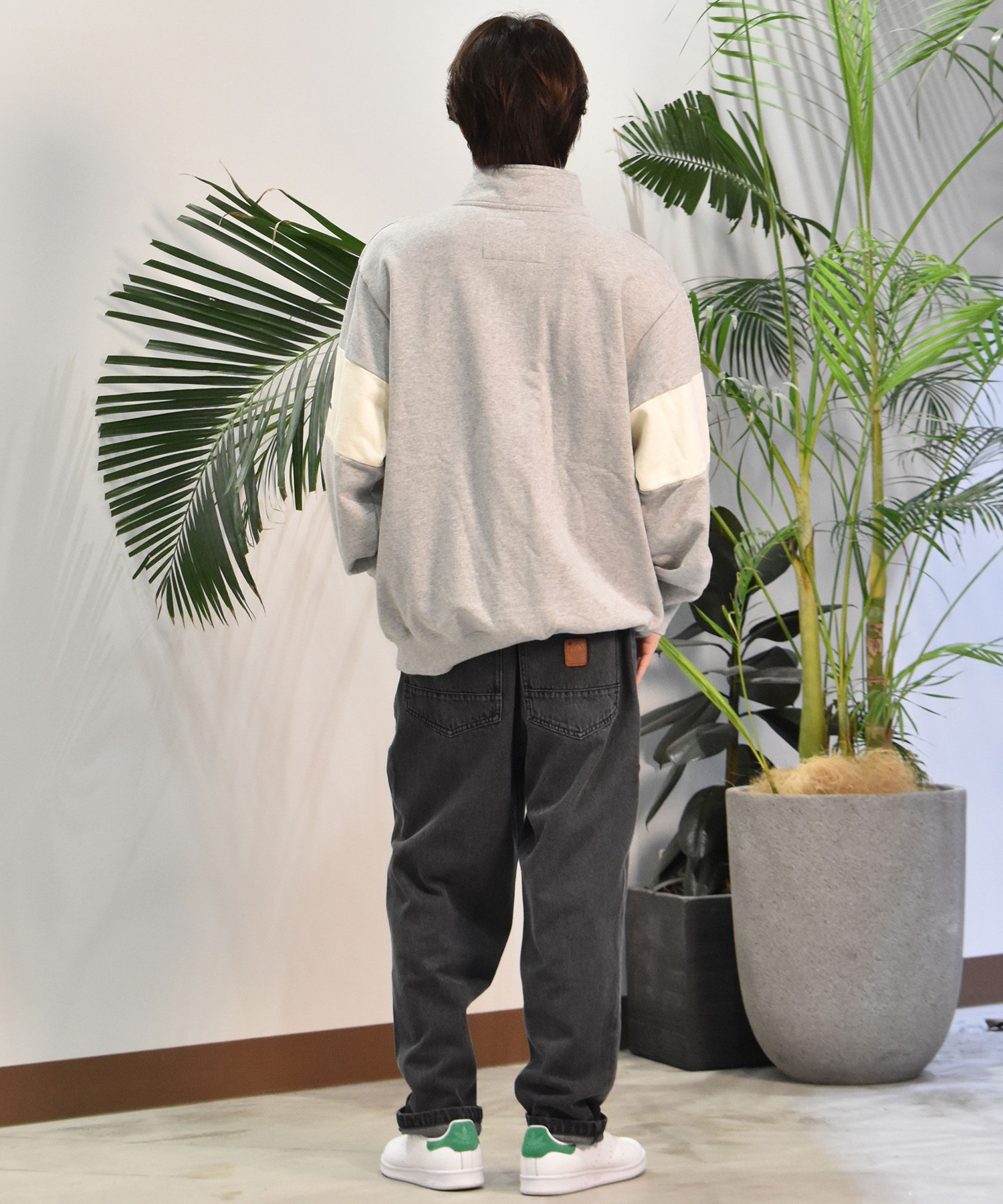 QUIKSILVER クイックシルバー ハーフジップ トレーナー メンズ