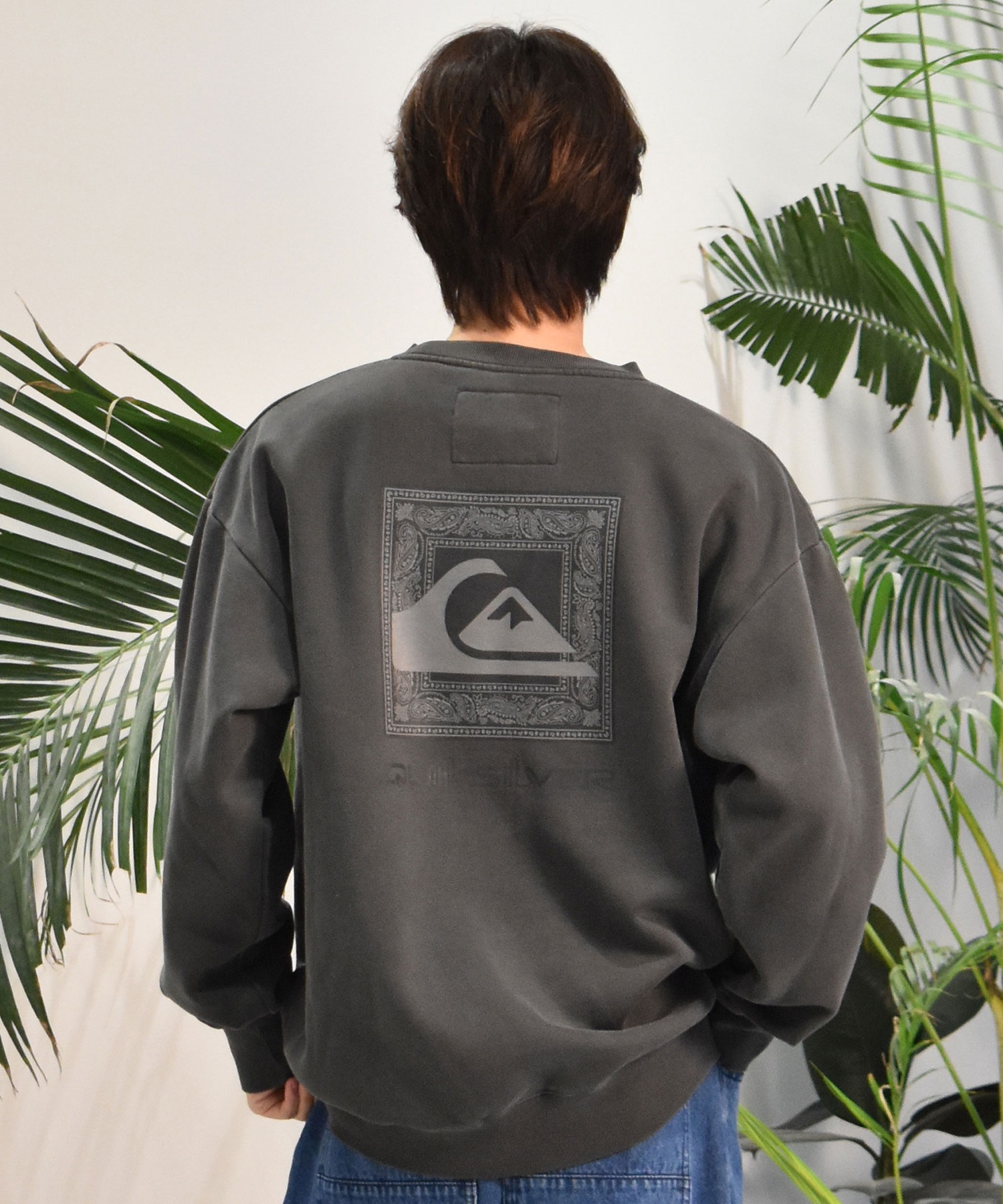 QUIKSILVER クイックシルバー トレーナー クルーネック メンズ