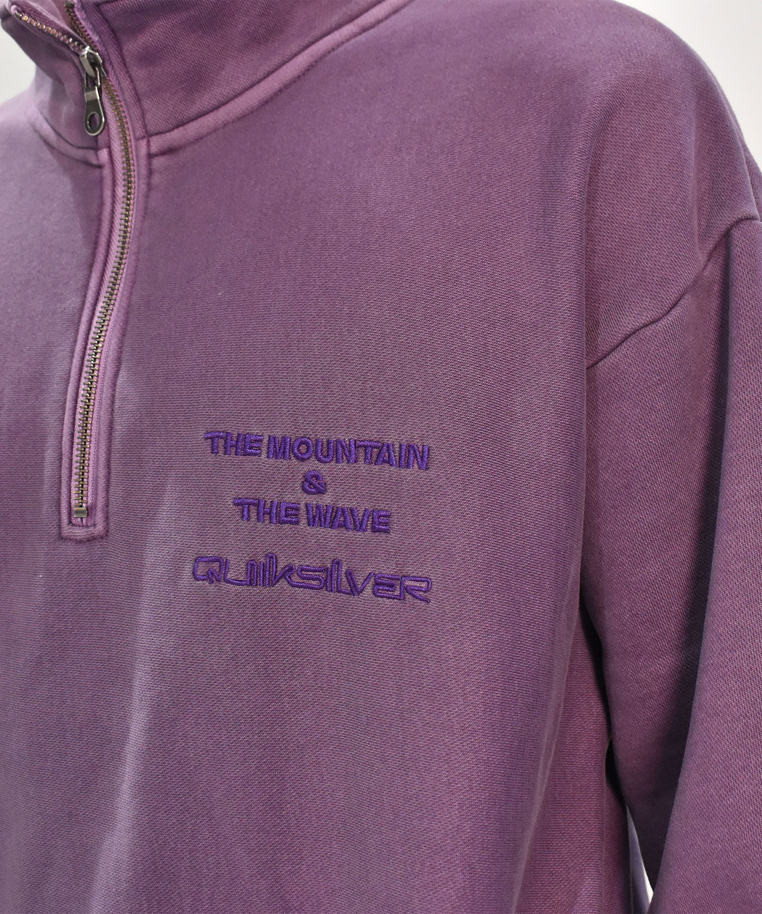 QUIKSILVER クイックシルバー ハーフジップ トレーナー メンズ