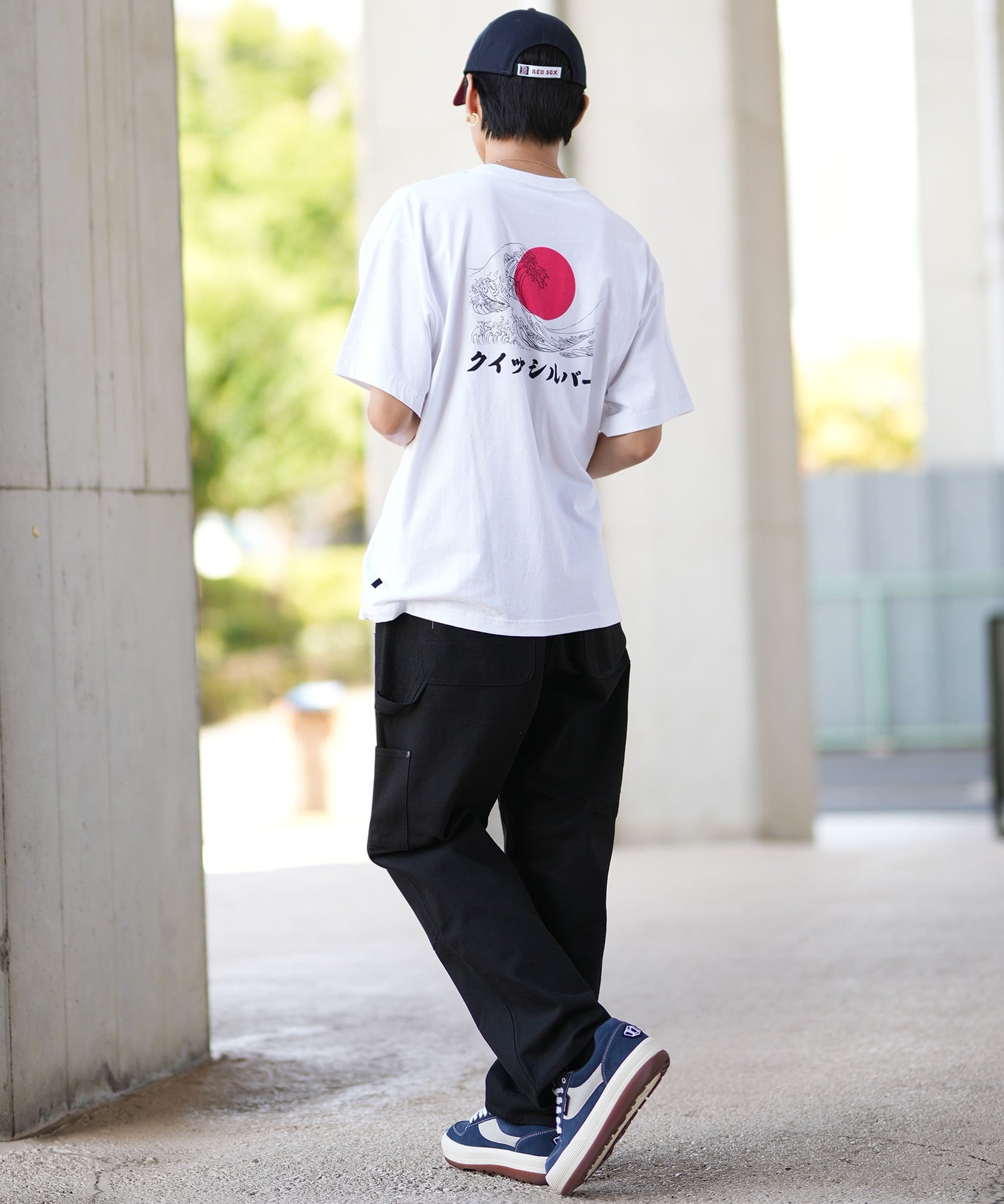 QUIKSILVER クイックシルバー 半袖 Tシャツ メンズ オーバーサイズ