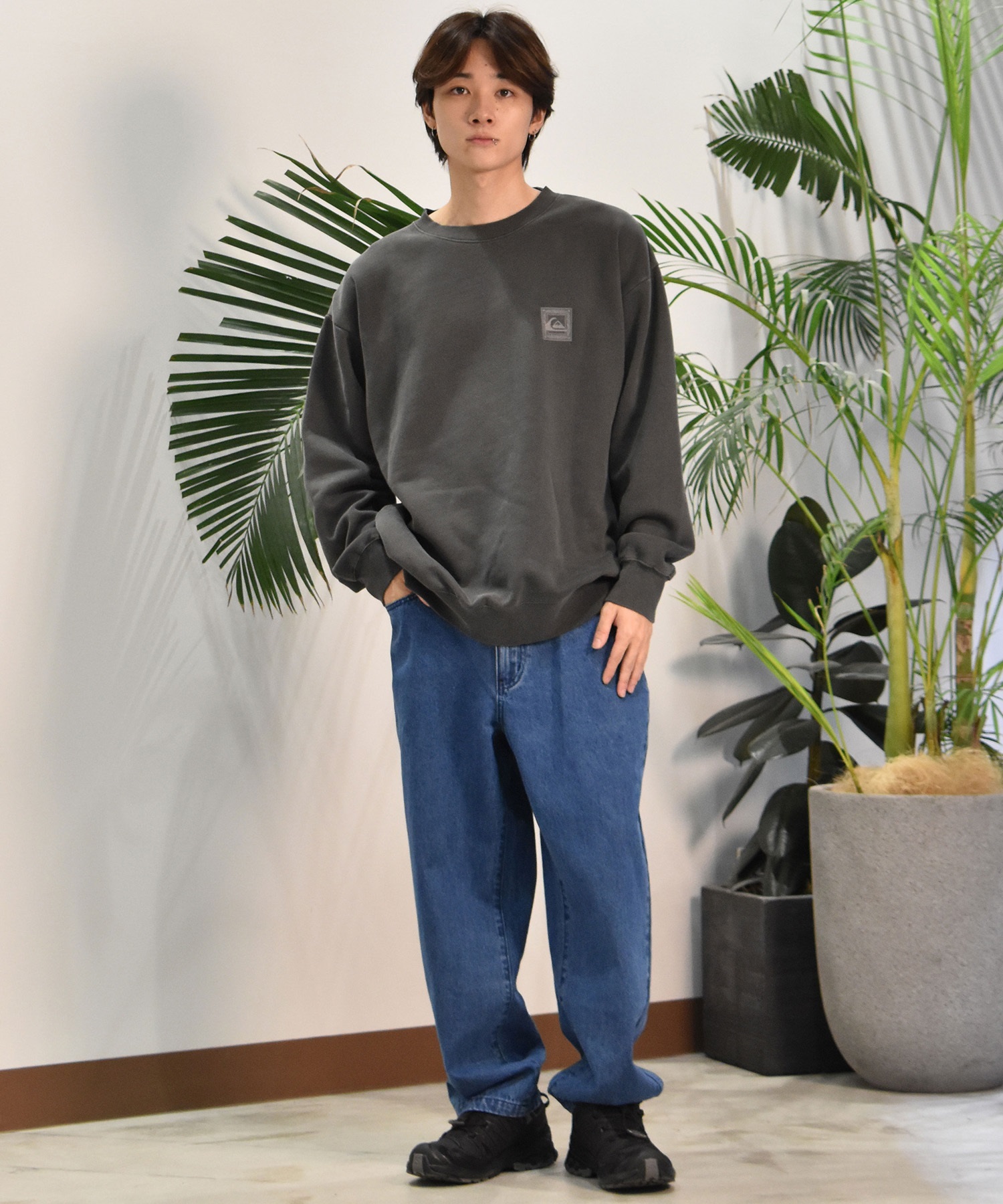 QUIKSILVER クイックシルバー ロングパンツ デニム メンズ