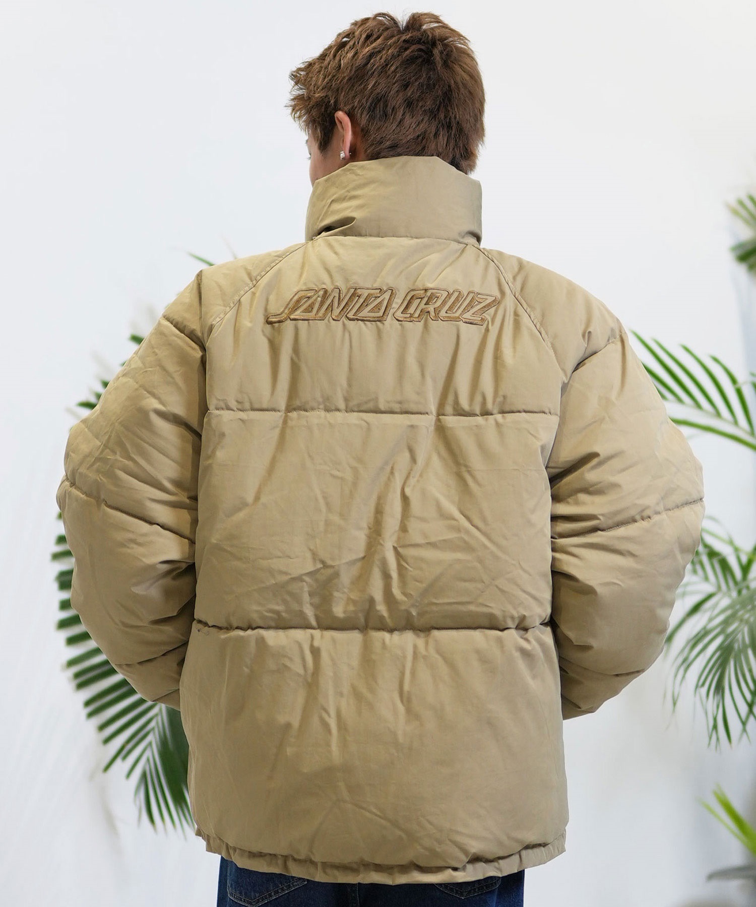 SANTACRUZ サンタクルーズ リバーシブルジャケット メンズ 中綿