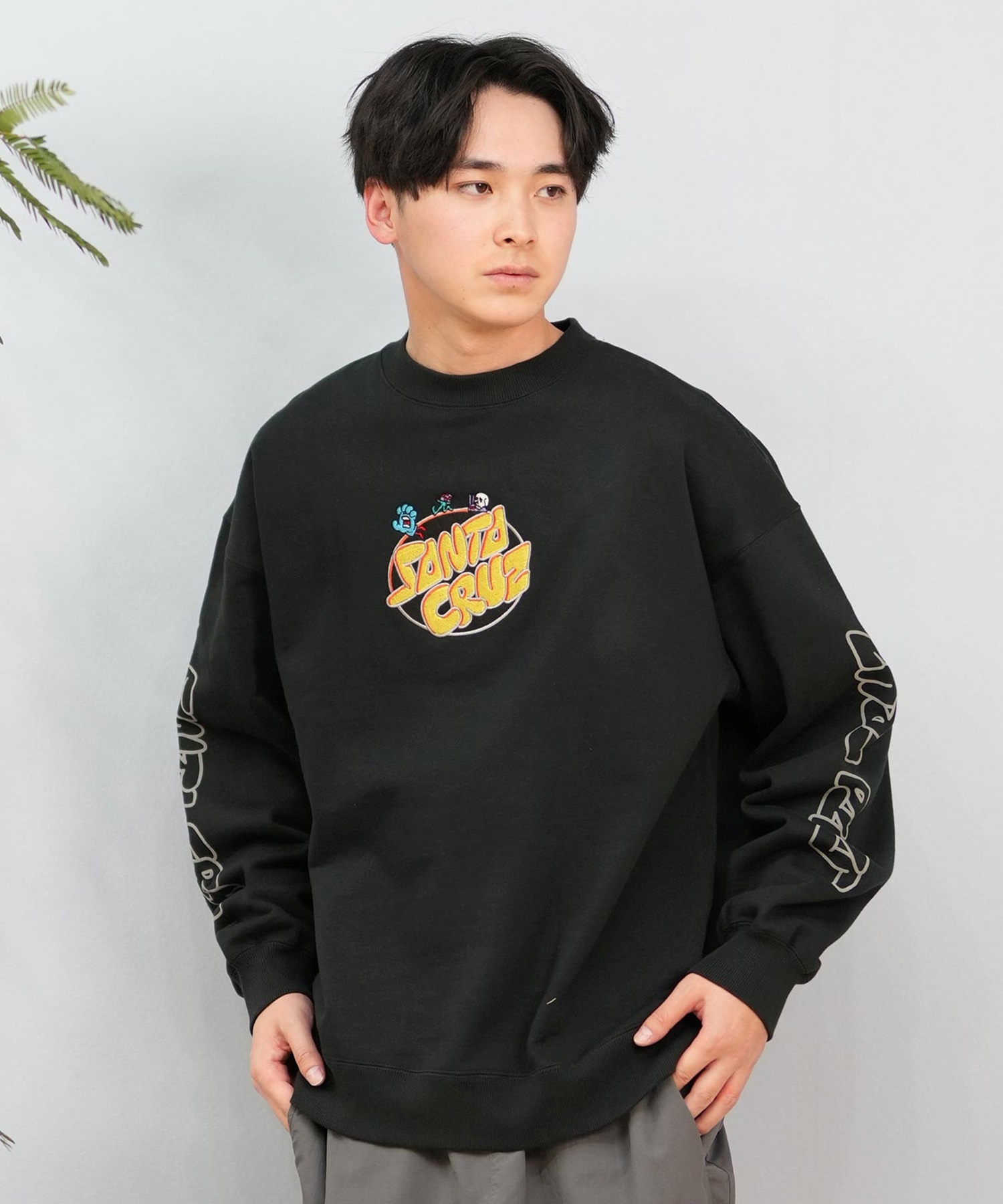 SANTACRUZ サンタクルーズ トレーナー メンズ クルーネック スウェット