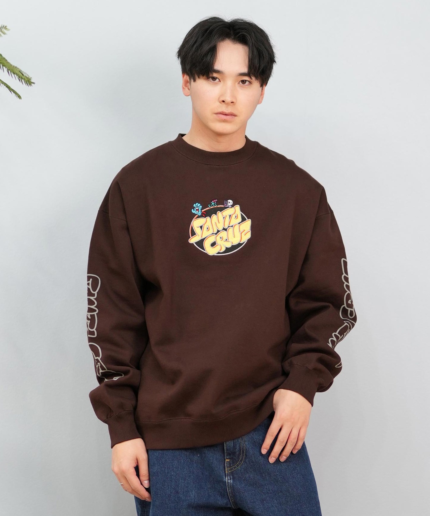SOL JAH ブラウン スウェット トレーナー 00s SOLJAH Logo Crewneck 