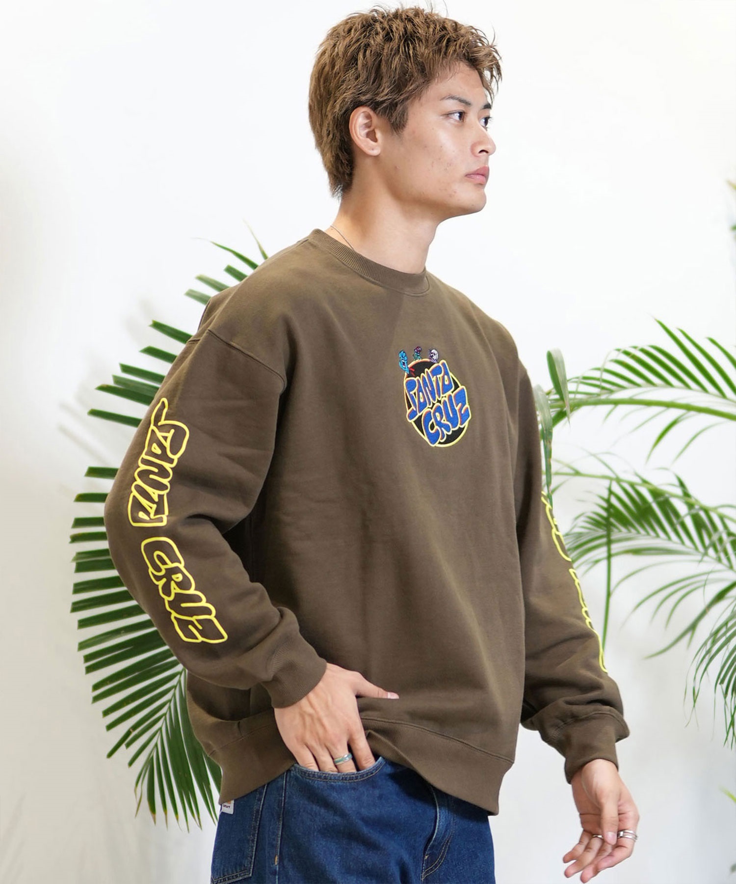 SANTACRUZ サンタクルーズ トレーナー スウェット メンズ バック