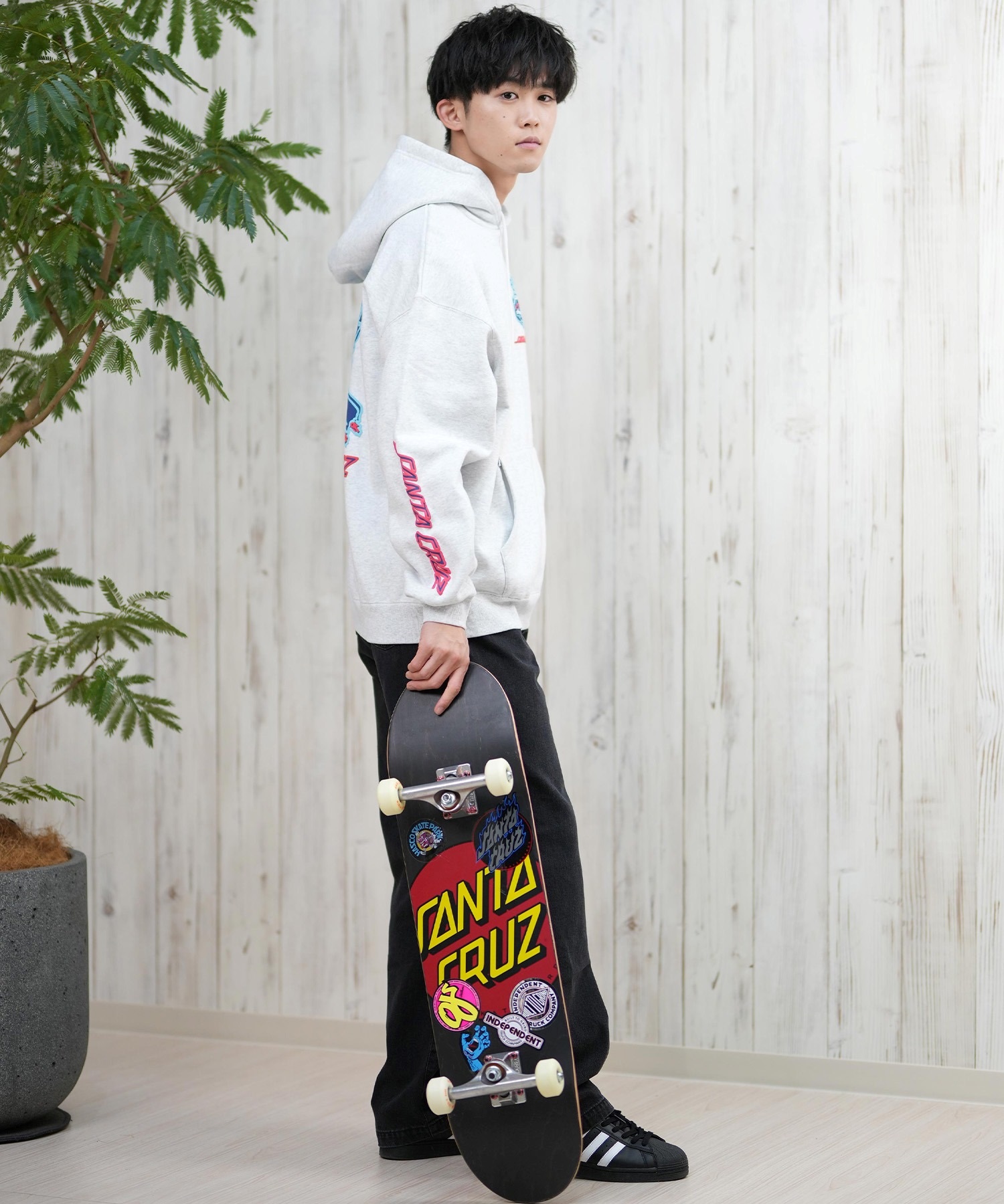 SANTACRUZ サンタクルーズ パーカー プルオーバー メンズ