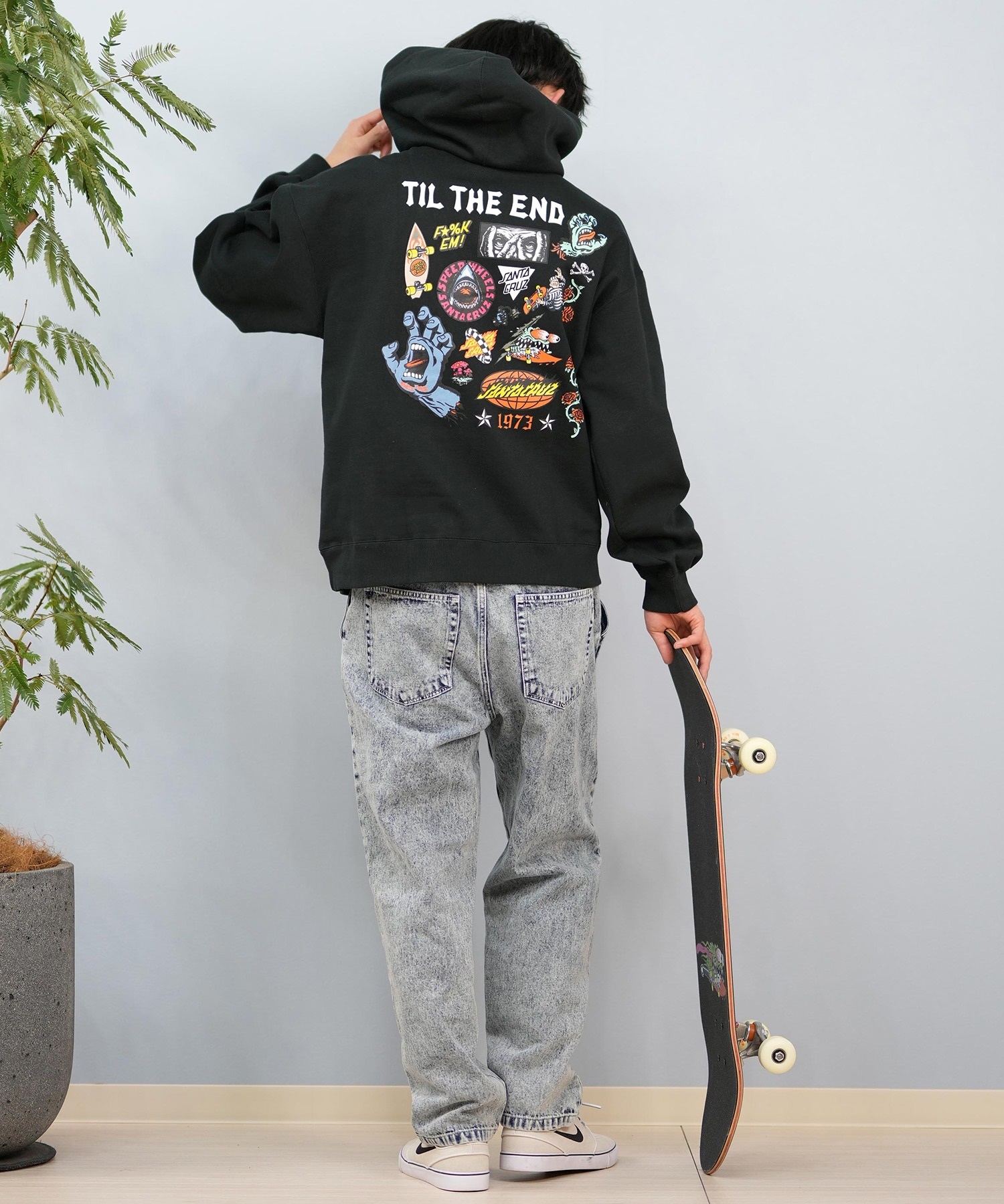 SANTACRUZ サンタクルーズ パーカー プルオーバー メンズ