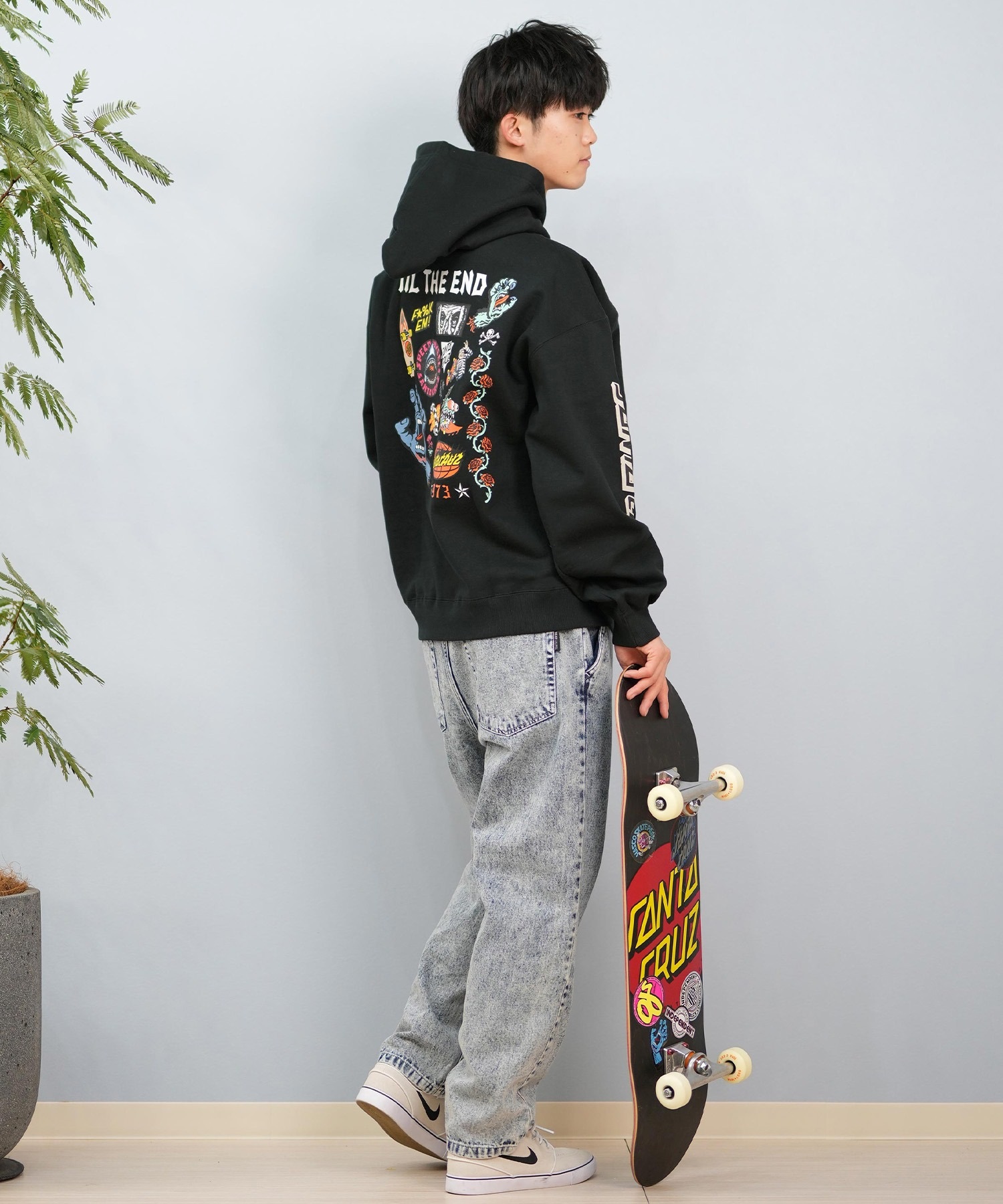 SANTACRUZ サンタクルーズ パーカー プルオーバー メンズ