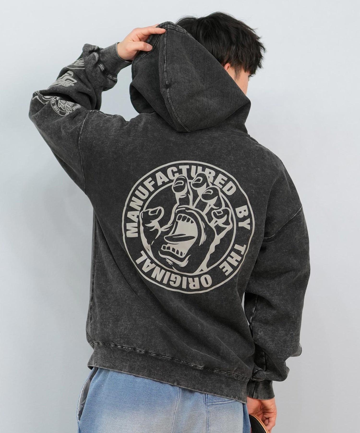 SANTACRUZ サンタクルーズ パーカー ジップアップ メンズ フーディー 