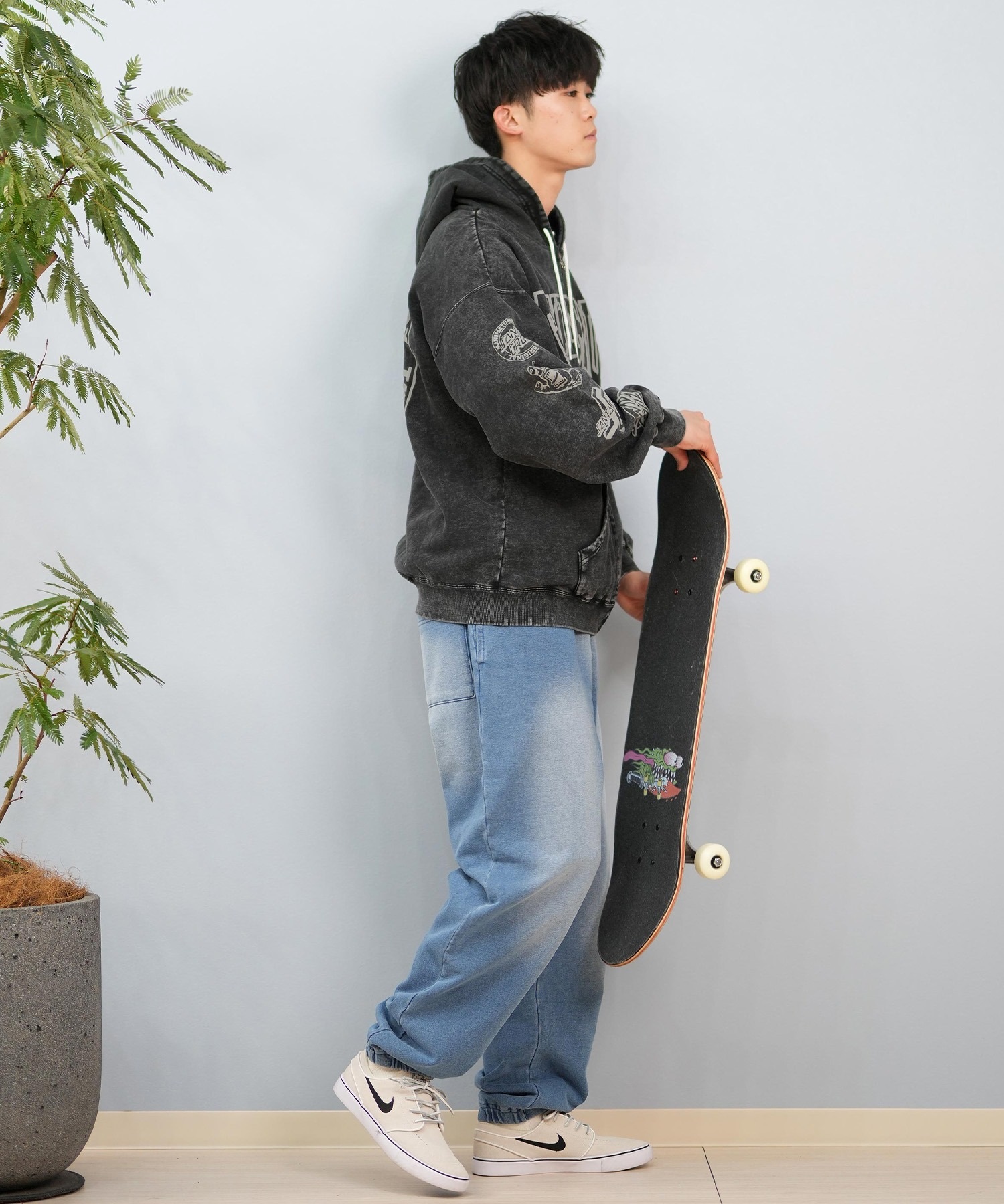 SANTACRUZ サンタクルーズ パーカー ジップアップ メンズ フーディー