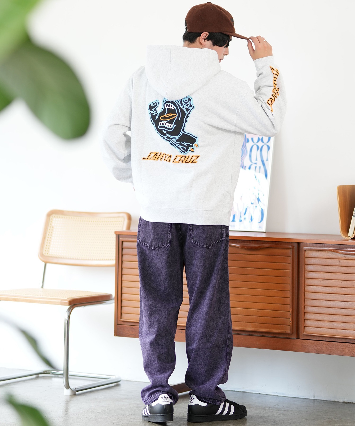 SANTACRUZ サンタクルーズ パーカー プルオーバー メンズ