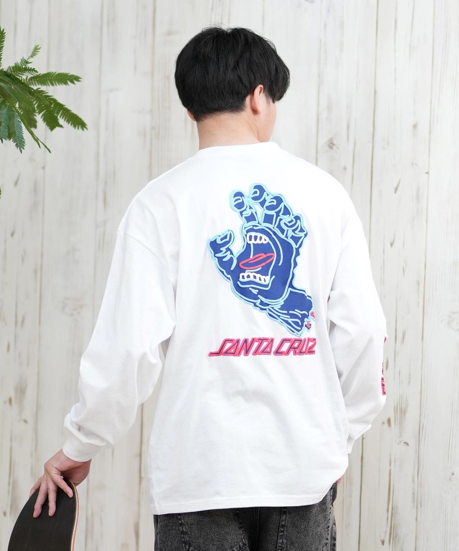 SANTACRUZ サンタクルーズ 長袖 Tシャツ メンズ ロンT クルーネック