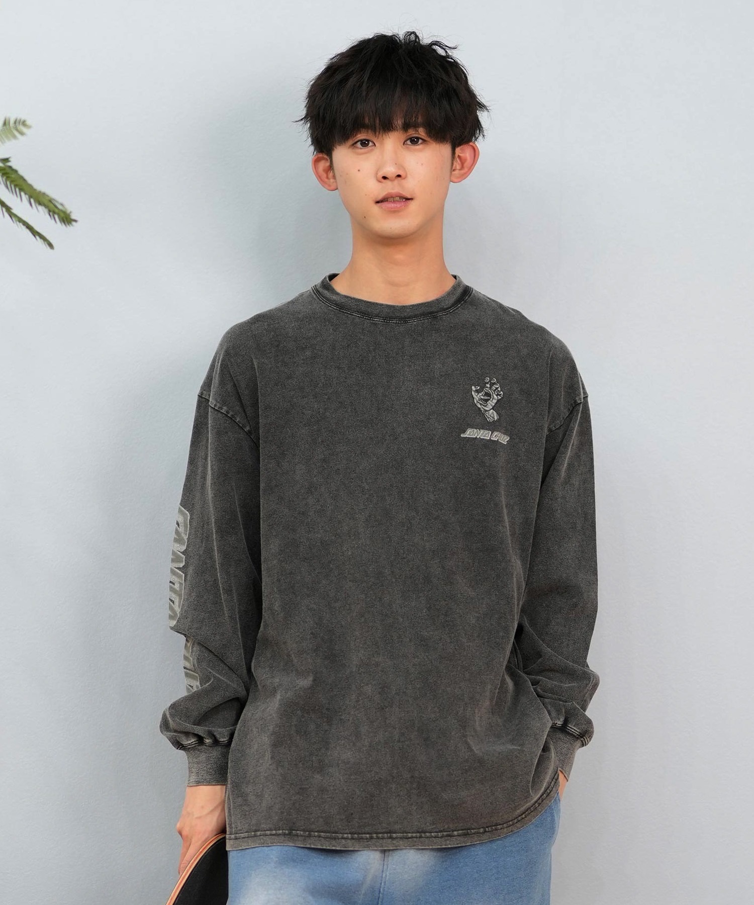 SANTACRUZ サンタクルーズ 長袖 Tシャツ メンズ ロンT バックプリント