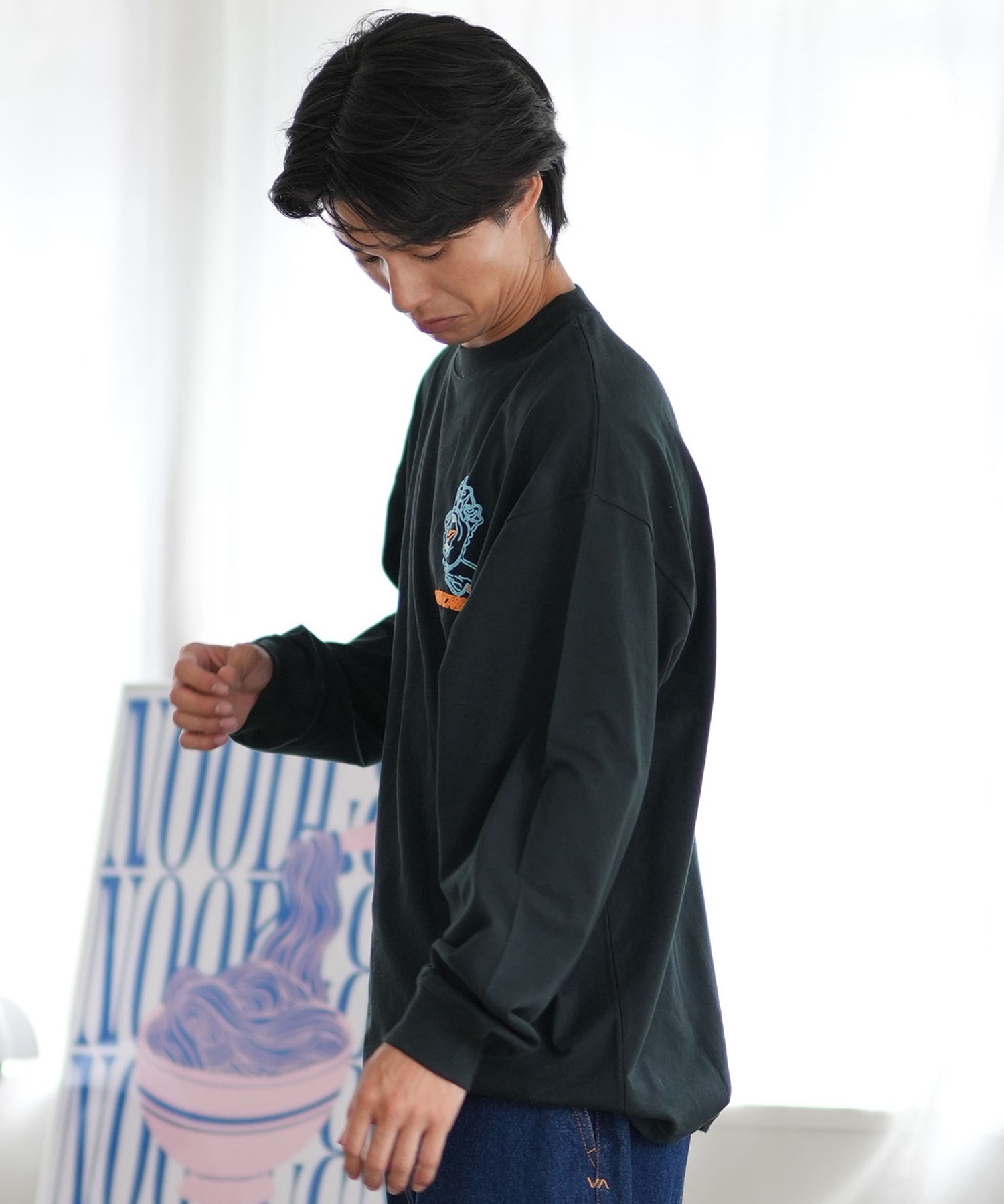 SANTACRUZ サンタクルーズ 長袖 Tシャツ メンズ ロンT バック