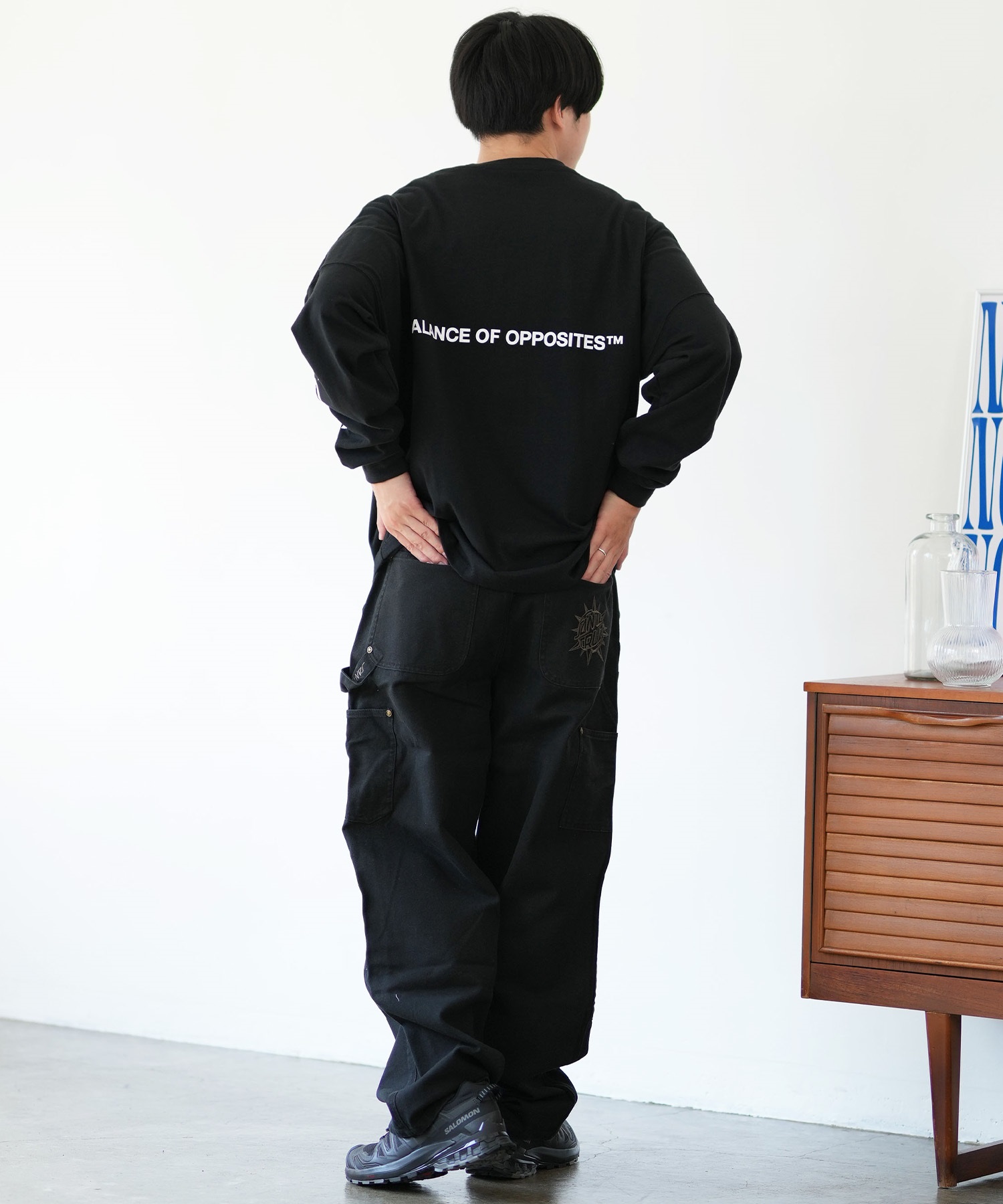 SANTACRUZ サンタクルーズ ロングパンツ デニム メンズ ワイド