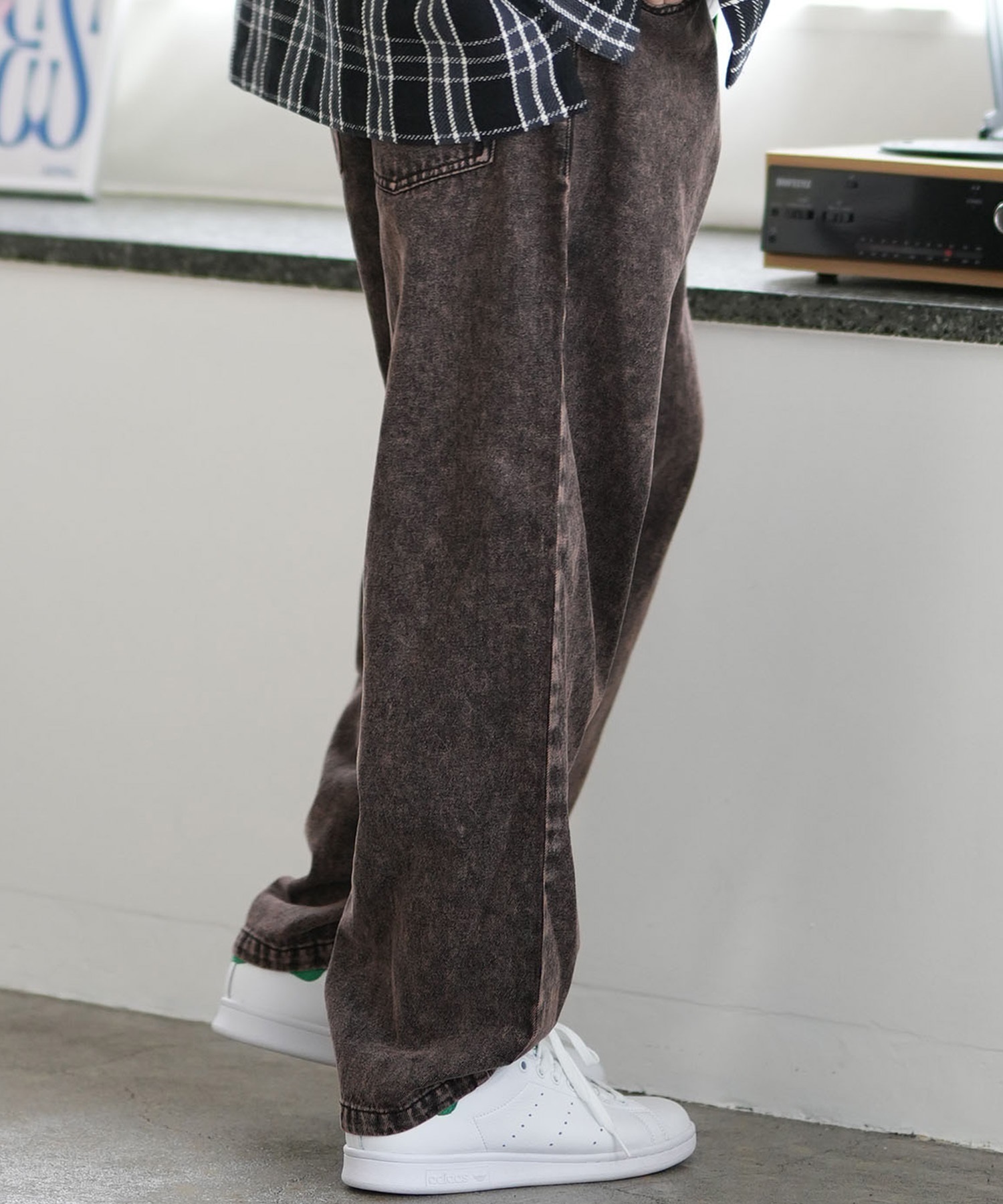 SANTACRUZ サンタクルーズ ロングパンツ デニム メンズ ピグメント加工