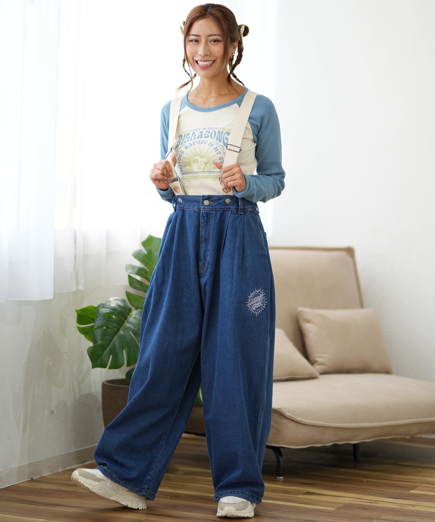 SANTACRUZ サンタクルーズ ロングパンツ レディース