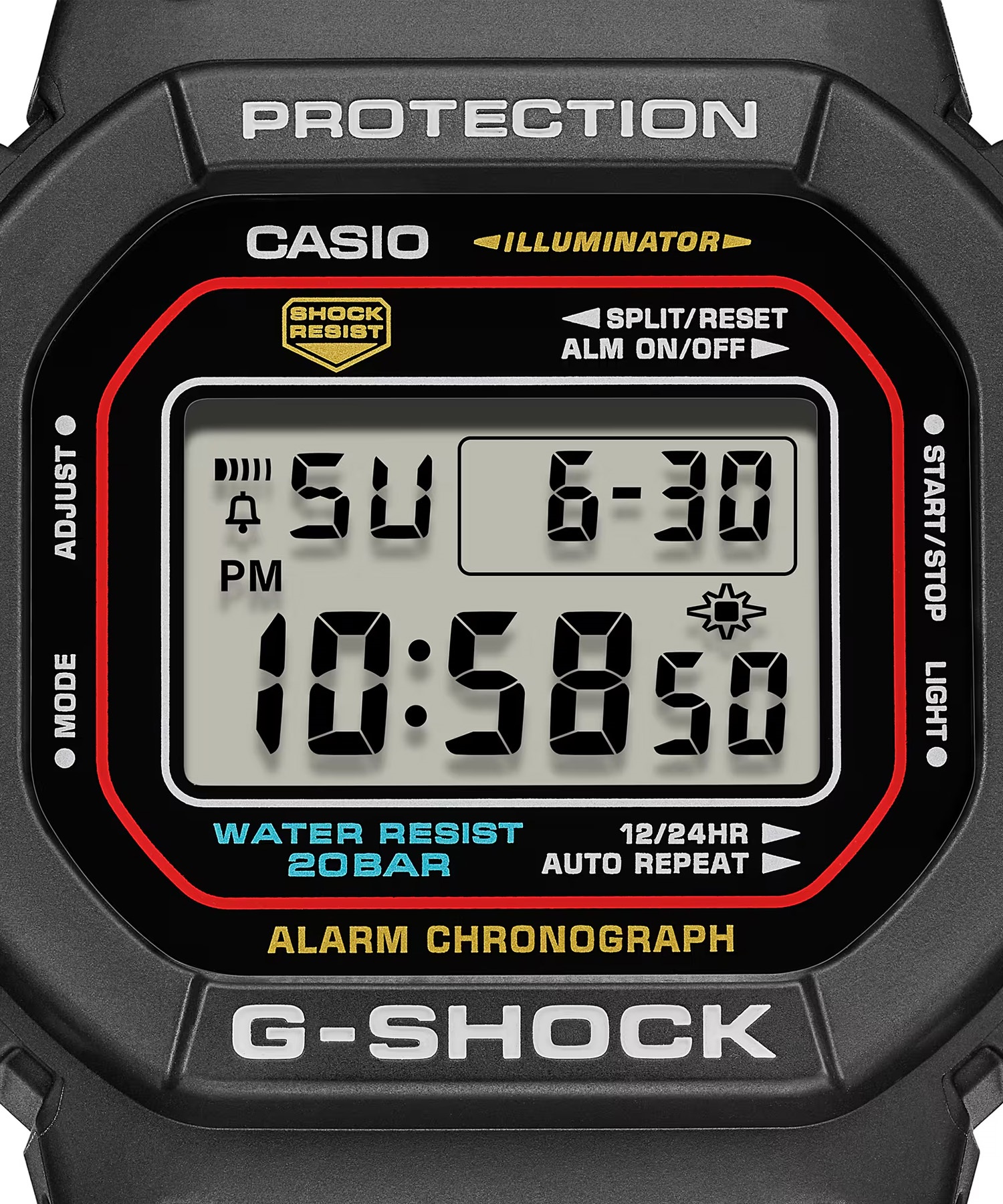 G-SHOCK ジーショック 腕時計 DW-5600RL-1JF 時計｜ムラサキ
