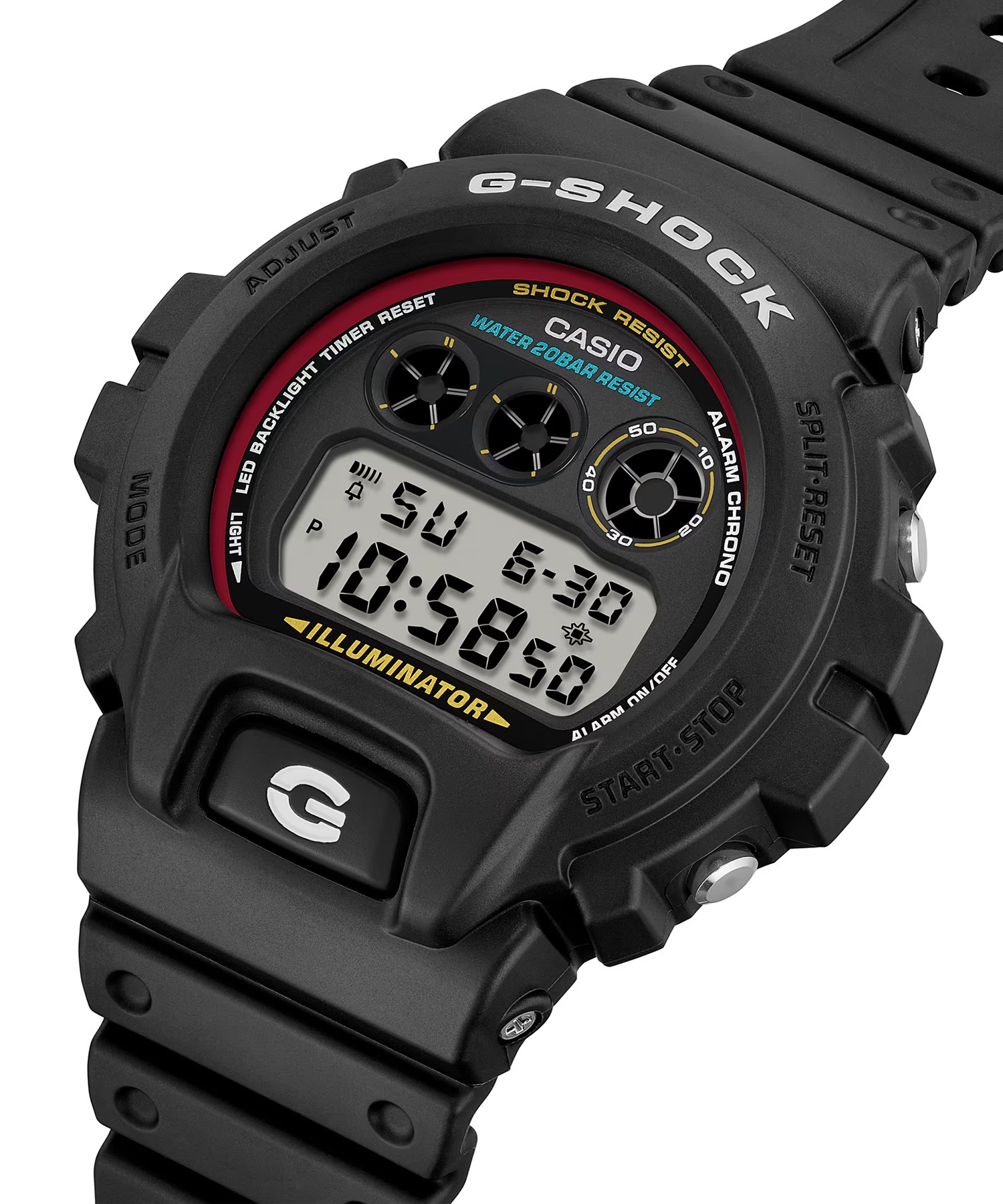 G-SHOCK ジーショック 腕時計 DW-6900RL-1JF 時計｜ムラサキ