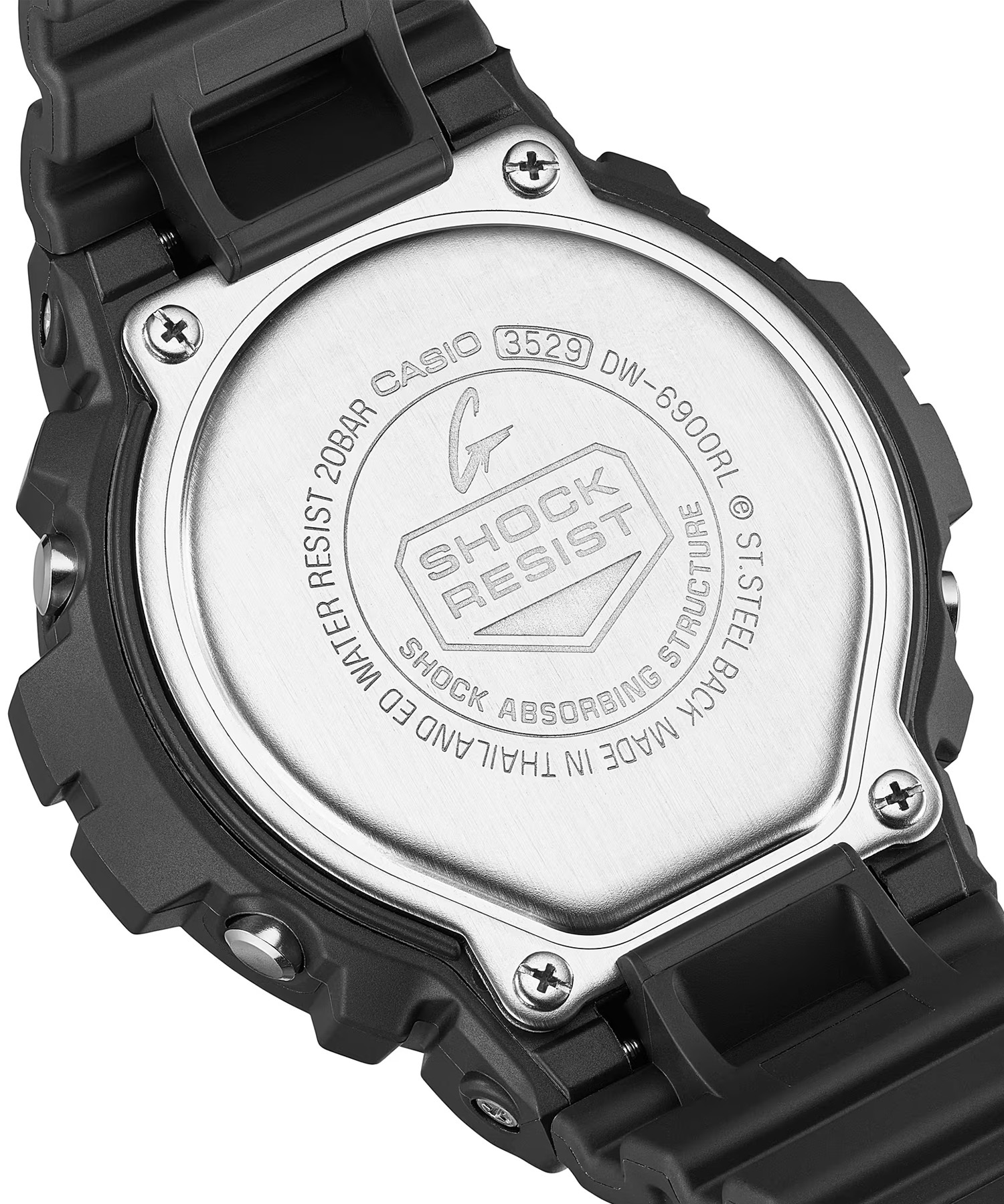 G-SHOCK ジーショック 腕時計 DW-6900RL-1JF 時計｜ムラサキスポーツ