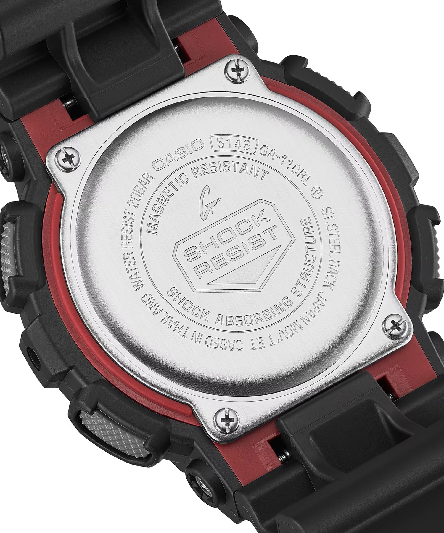 G-SHOCK ジーショック 腕時計 GA-110RL-1AJF 時計｜ムラサキ