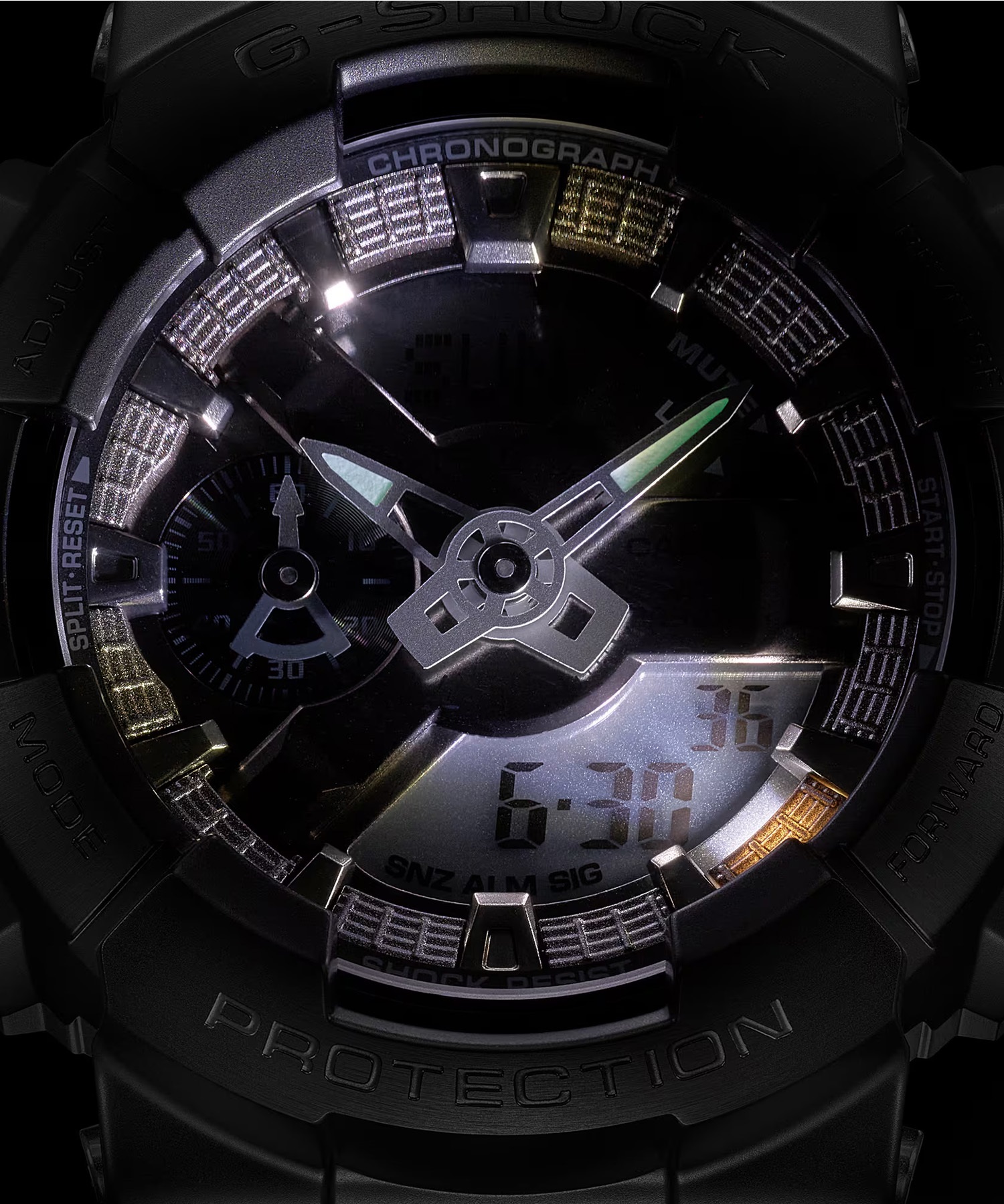 G-SHOCK ジーショック 時計 110 SERIES GM-110MF-1AJF(BK-FREE)