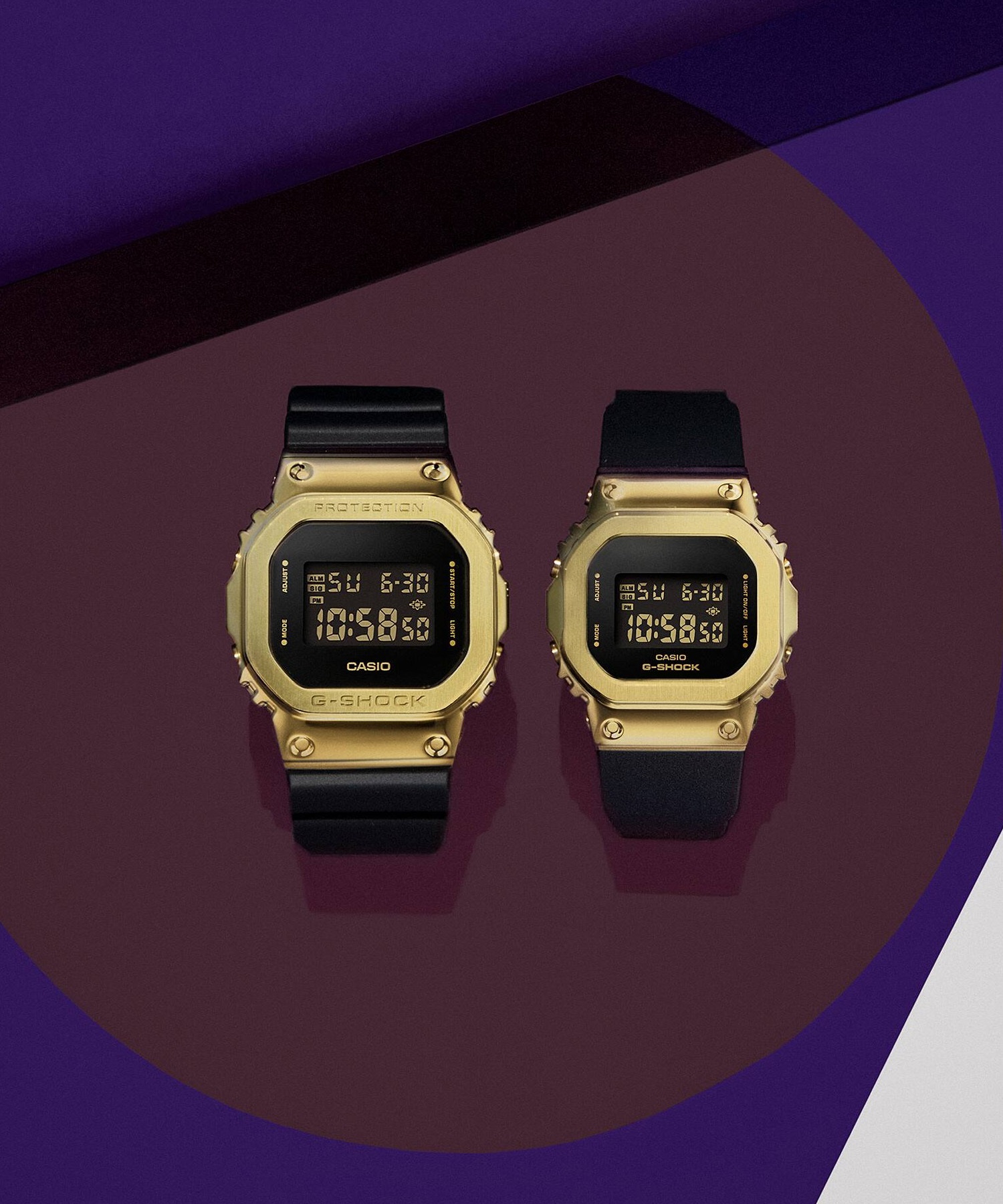 G-SHOCK ジーショック 時計 5600 SERIES GM-5600G-9JF 時計｜ムラサキ