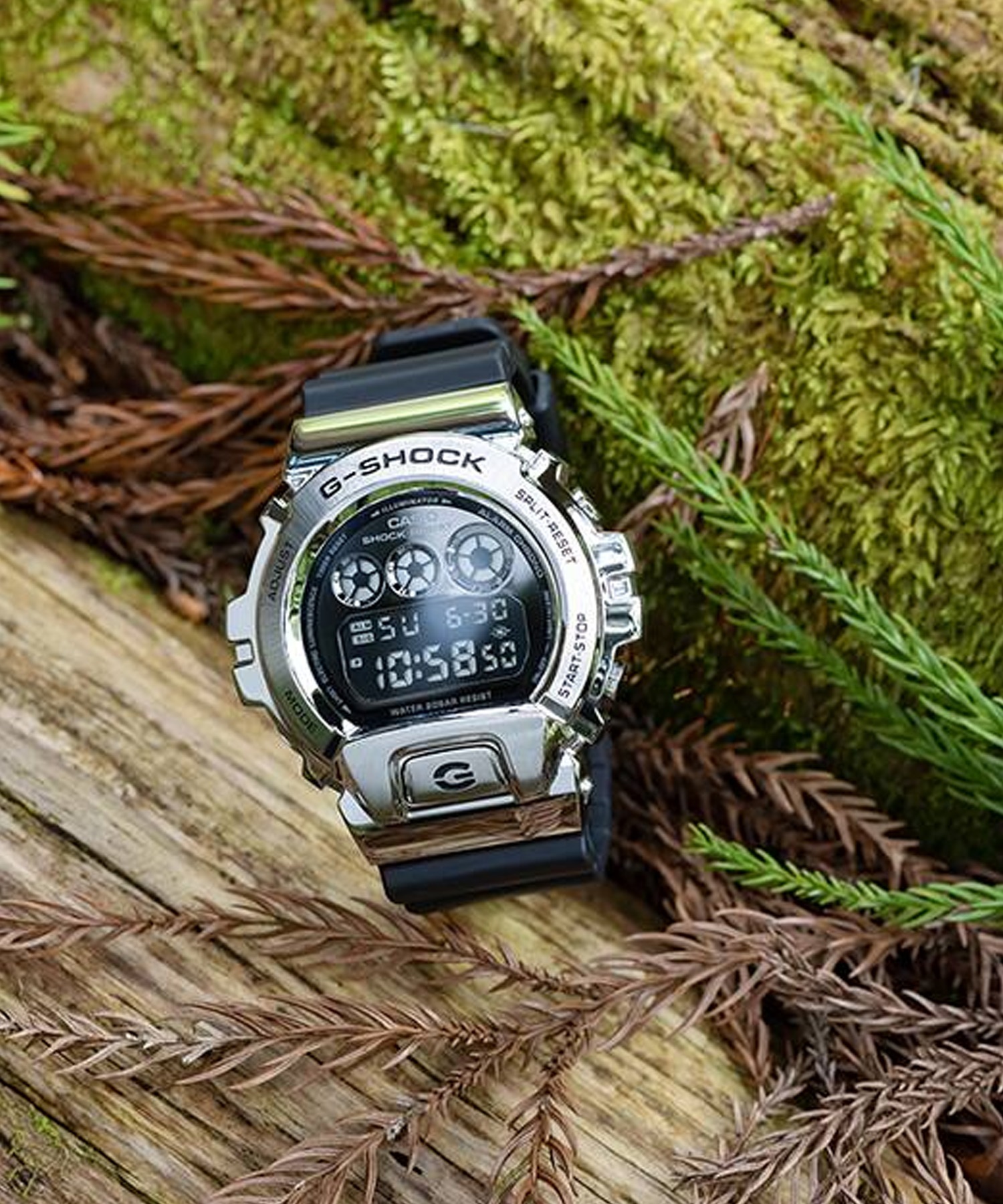 G-SHOCK ジーショック 時計 6900 SERIES GM-6900-1JF 時計｜ムラサキ