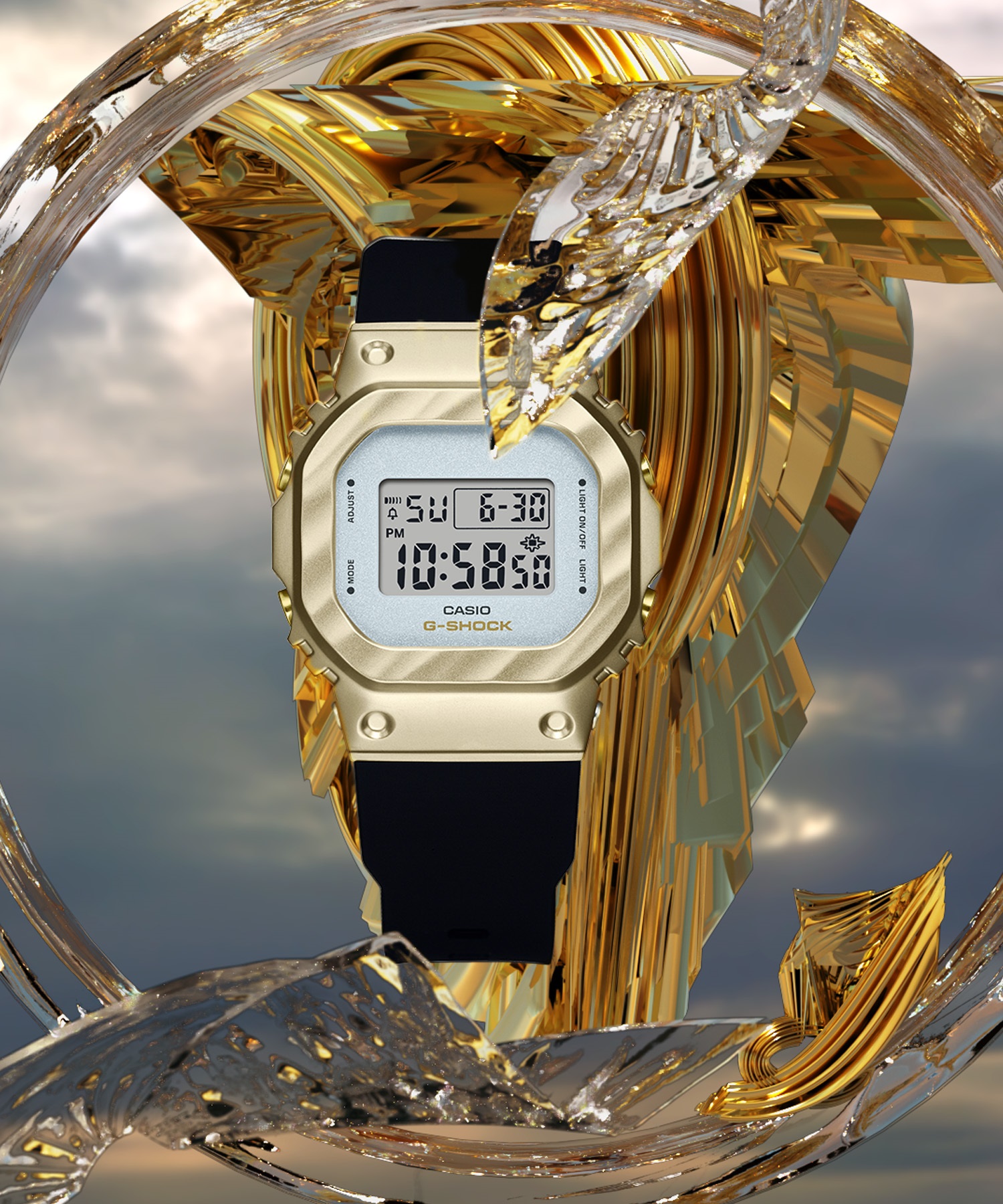 G-SHOCK ジーショック 腕時計 GM-S5600BC-1JF 時計｜ムラサキスポーツ