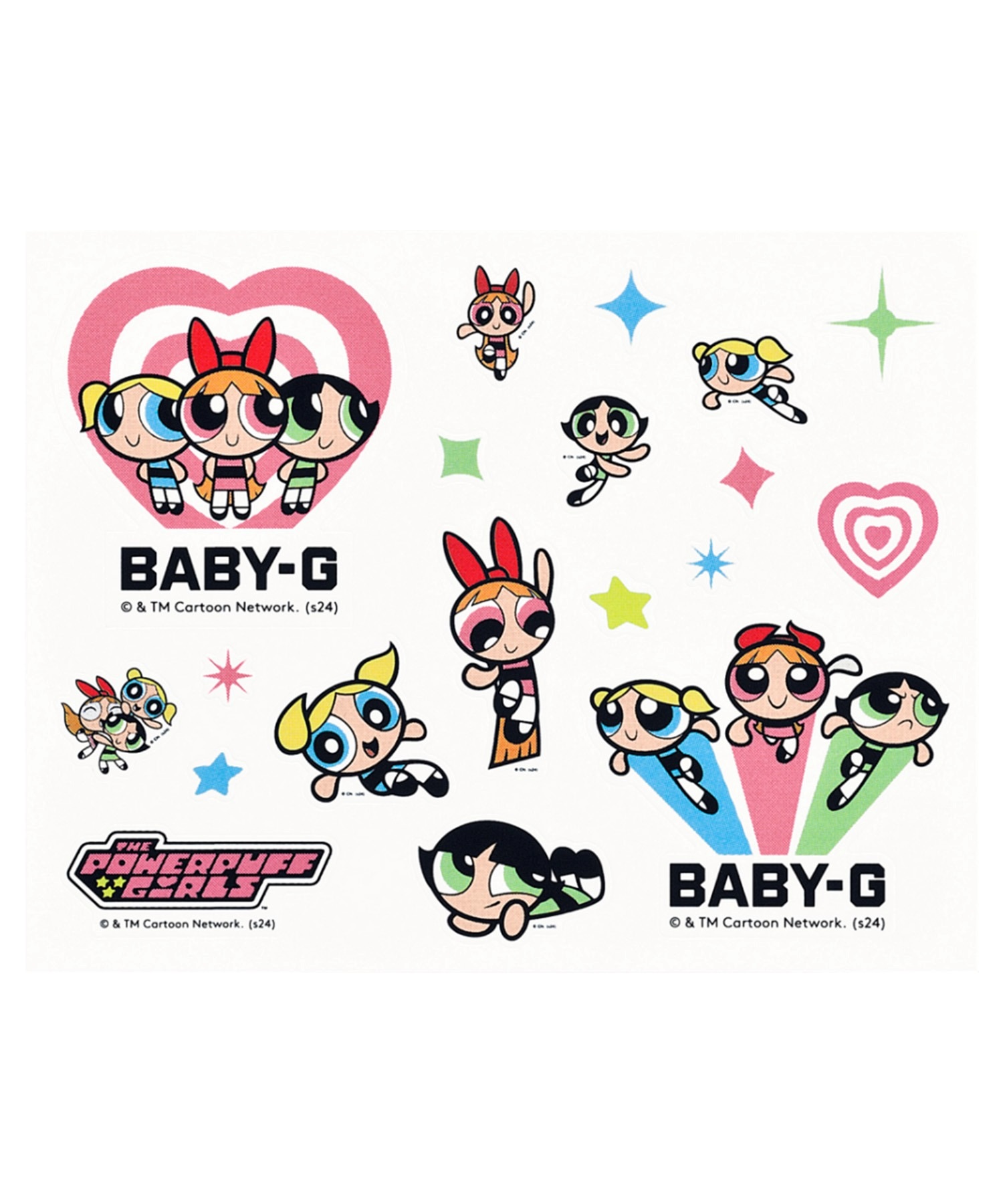 BABY-G ベイビージー 腕時計 BABY-G＋PLUS THE POWERPUFF GIRLS
