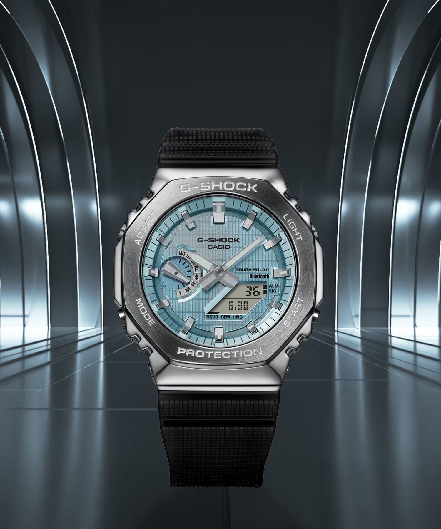 G-SHOCK ジーショック 腕時計 GBM-2100A-1A2JF 時計｜ムラサキ