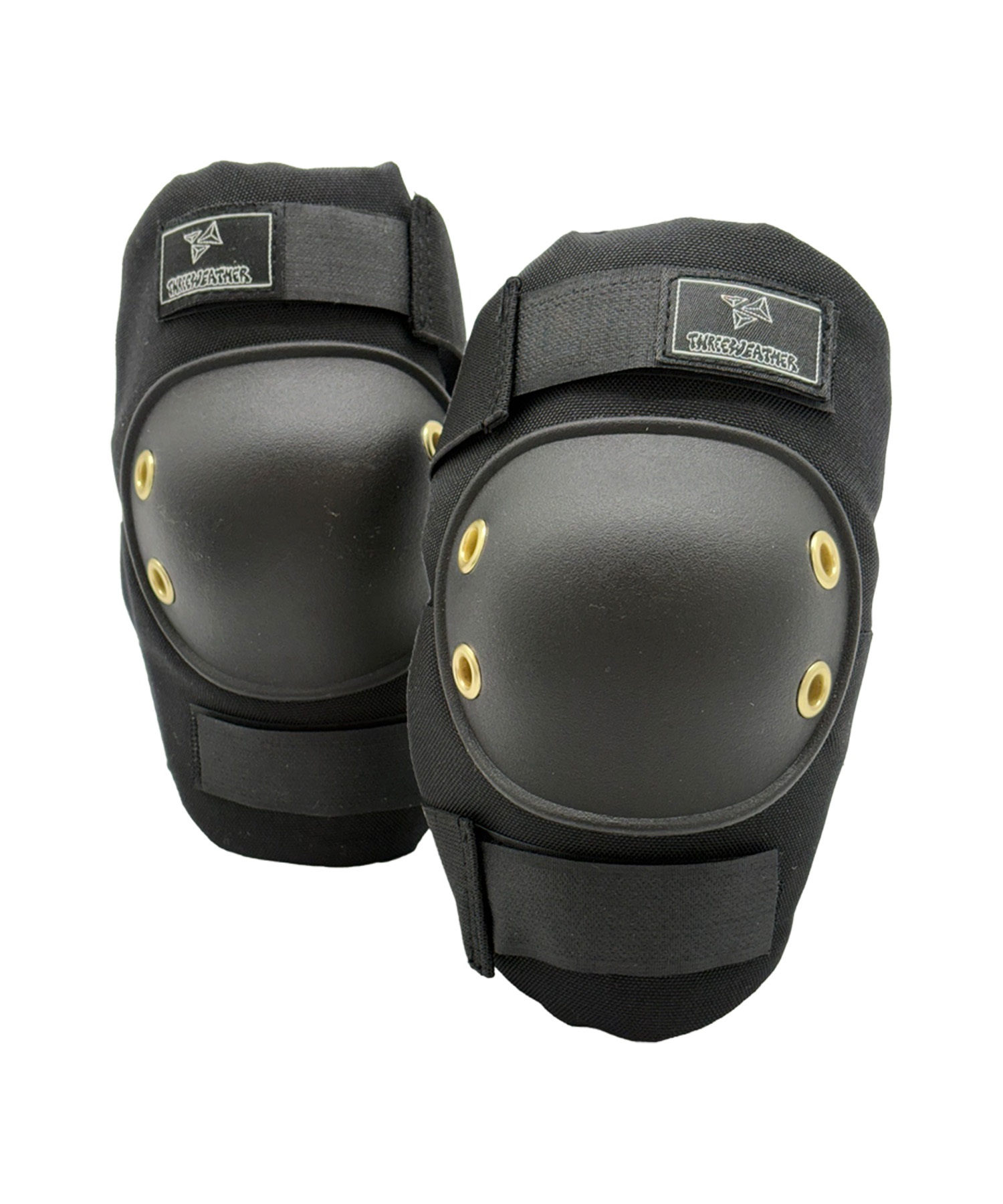 THREE WEATHER スリーウェザー スケートボード TW プロテクター3点セット MRSP303 ムラサキスポーツ 大人 子供(BK-XS)