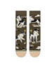 STANCE スタンス ソックス 靴下 クルーソックス ISHOD イショッド・ウェア コラボモデル ISHOD CREW A545D24ISH#DNG(DKGR-L)