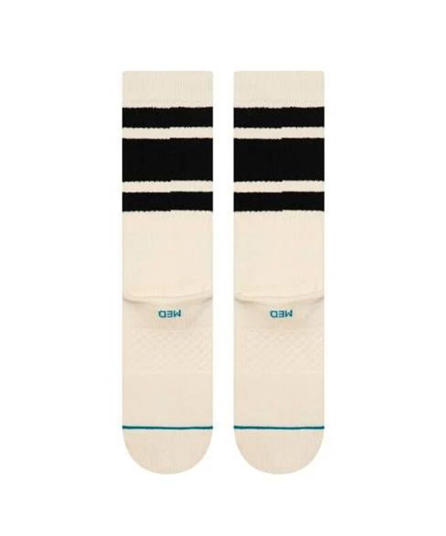 STANCE スタンス ソックス 靴下 クルーソックス BOYD COZY CREW A556D24BOY#BLW(BK/WT-L)