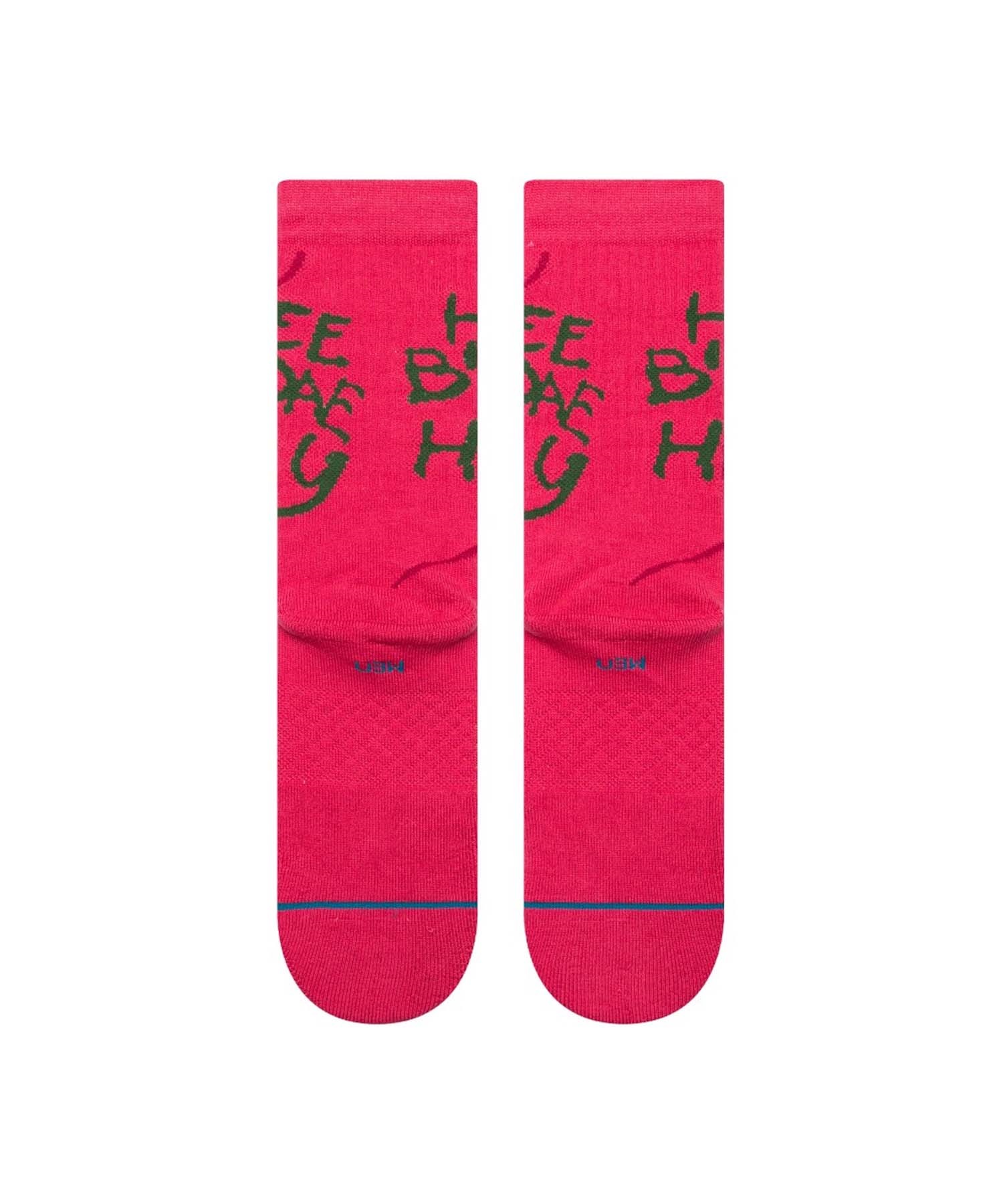 STANCE スタンス ソックス 靴下 クルーソックス HARRY POTTER ハリーポッター コラボモデル HAPPEE CREW A556D24HAP#PNK(PINK-L)