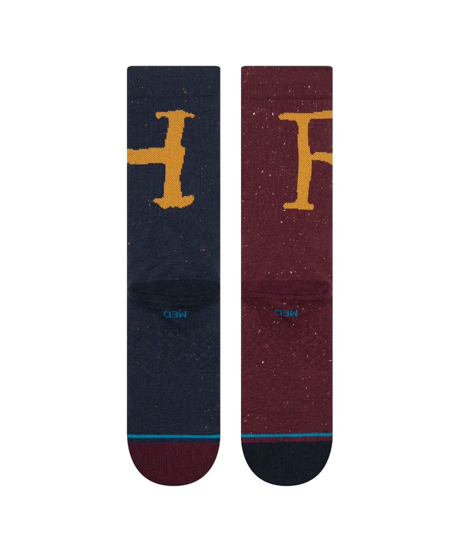 STANCE スタンス ソックス 靴下 クルーソックス HARRY POTTER ハリーポッター コラボモデル RON AND HARRY CREW A556D24RON#NVY(NAVY-L)