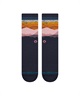 STANCE スタンス ソックス 靴下 クルーソックス SADDLEBACK CREW A556D24SAD#NVY(NAVY-L)