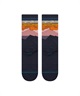 STANCE スタンス ソックス 靴下 クルーソックス SADDLEBACK CREW A556D24SAD#NVY(NAVY-L)