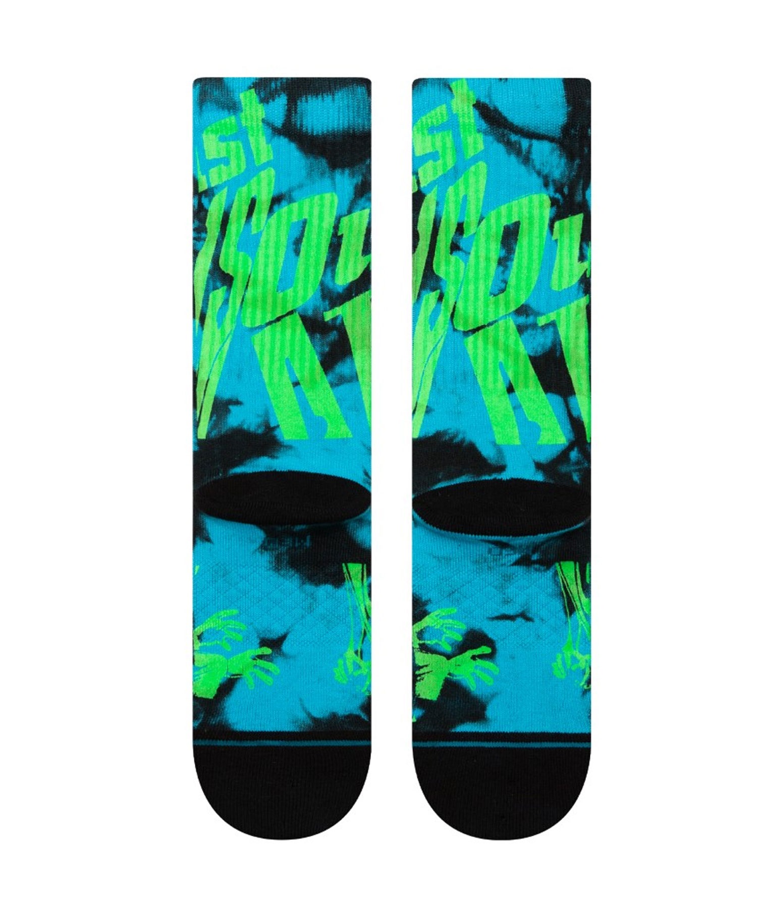 STANCE スタンス ソックス 靴下 ATLIENS CREW A556C24ATL#BLK(BLACK-L)