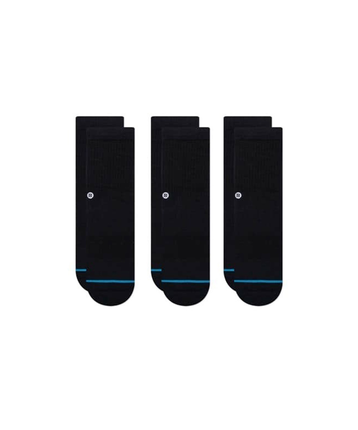 STANCE スタンス キッズソックス ジュニア 3足組 ICON ST K556A20ICO#BLK(BLACK-L)