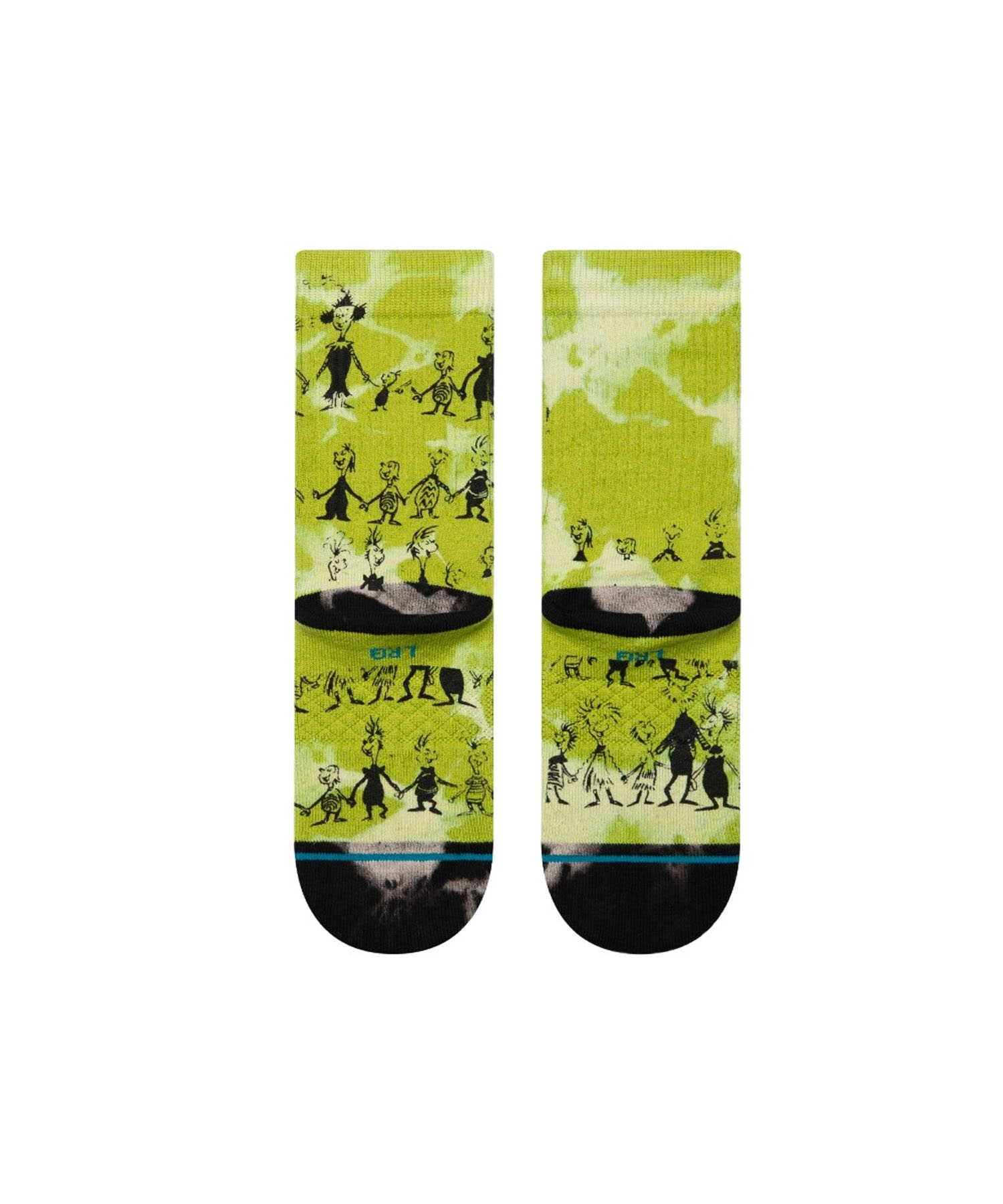 STANCE スタンス ソックス 靴下 キッズ グリンチ コラボ DOWN IN