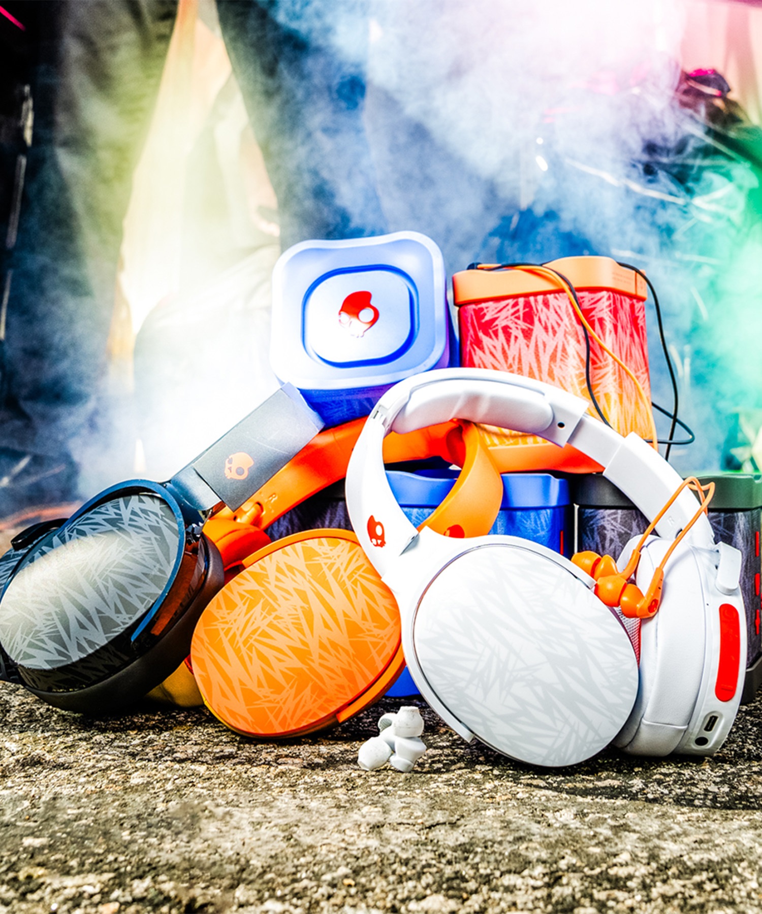 Skullcandy スカルキャンディー ヘッドホン ワイヤレス 無線 オーバーイヤー型 Hesh Evo Triple Threat S6HVW(SNOW-ONE)