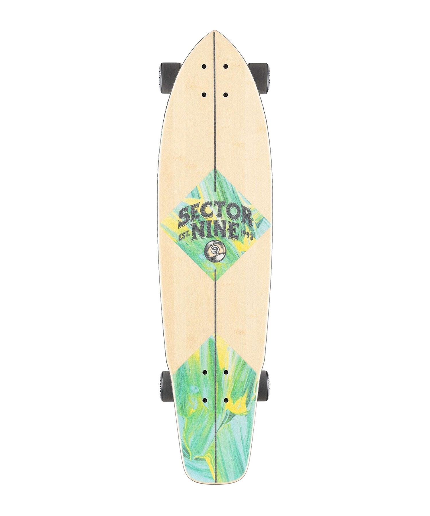 SECTOR9 セクターナイン スケートボード ロングスケート 34.0inch FORTUNE FT. POINT ムラサキスポーツ(FRTFP-34inch)